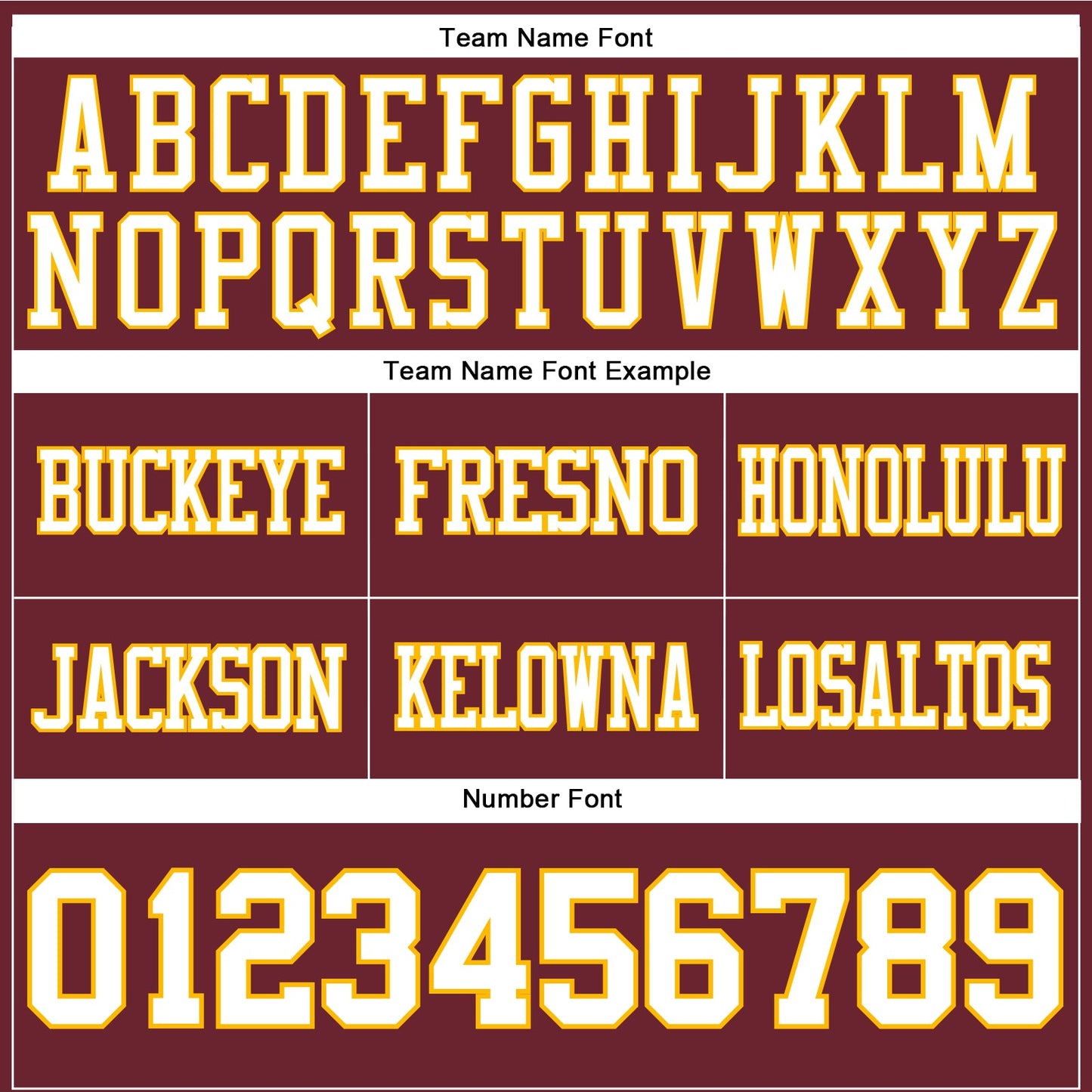 Custom Burgundy White-Gold Authentic Football Jersey view 4