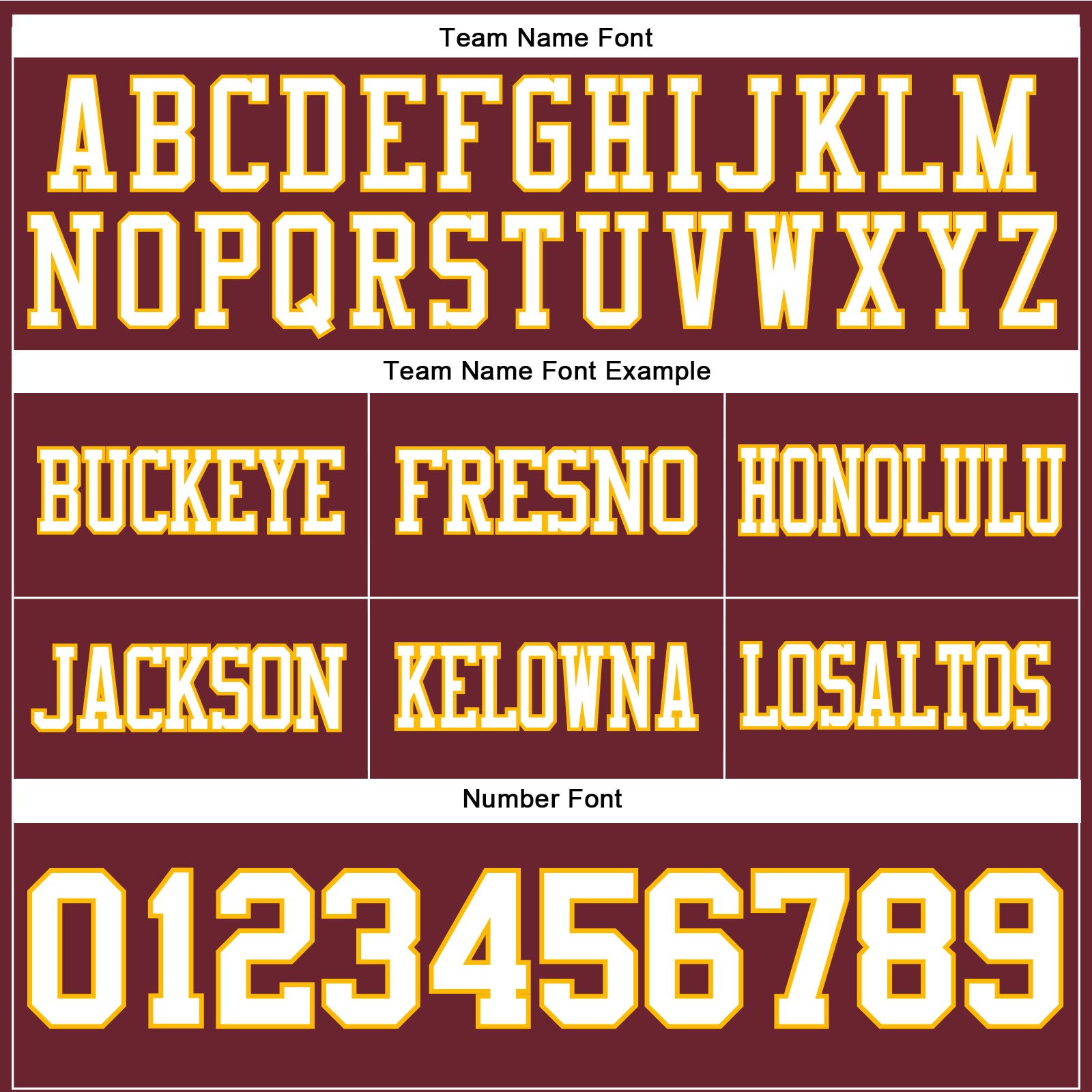 Custom Burgundy White-Gold Authentic Football Jersey view 4