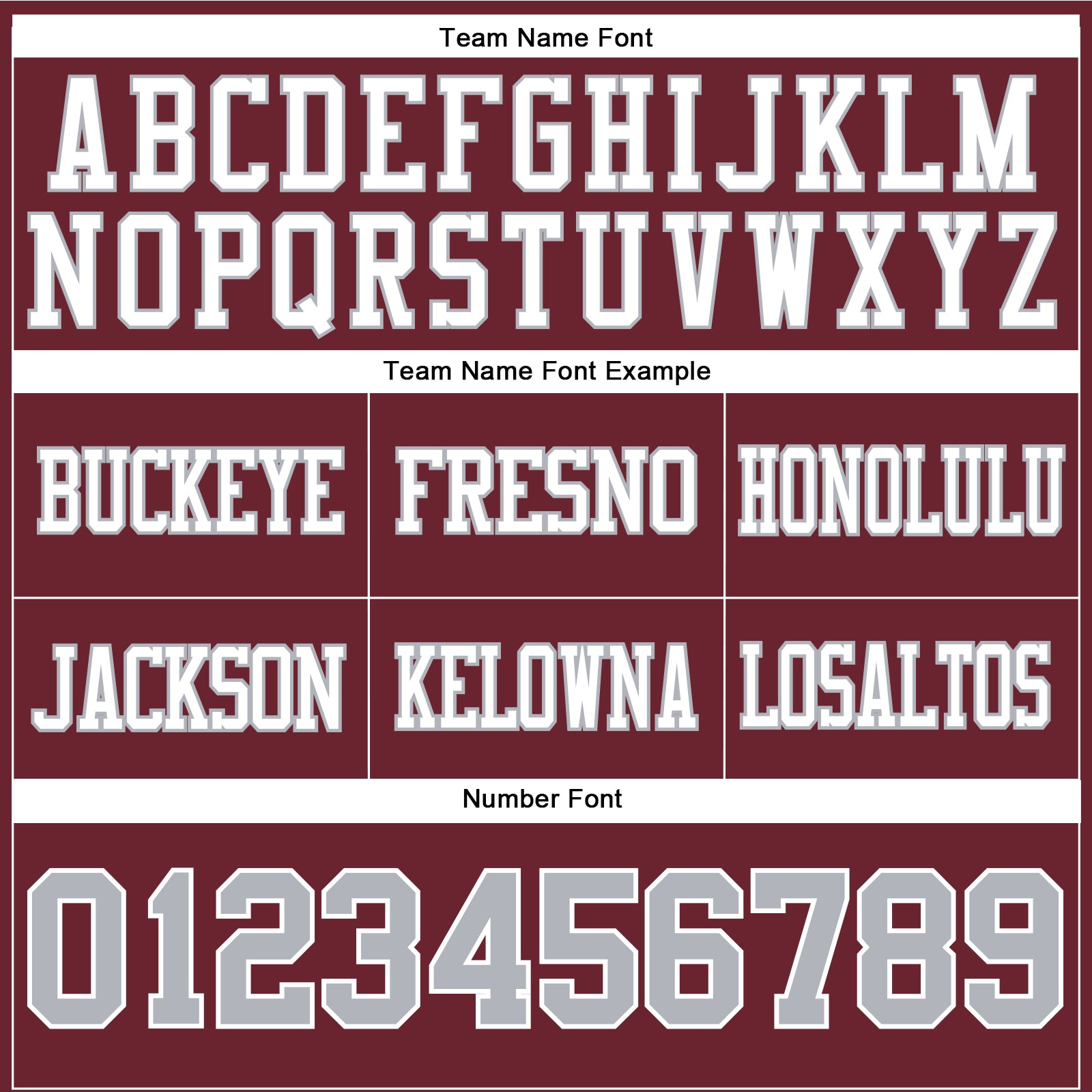 Custom Burgundy Gray-White Authentic Football Jersey view 4
