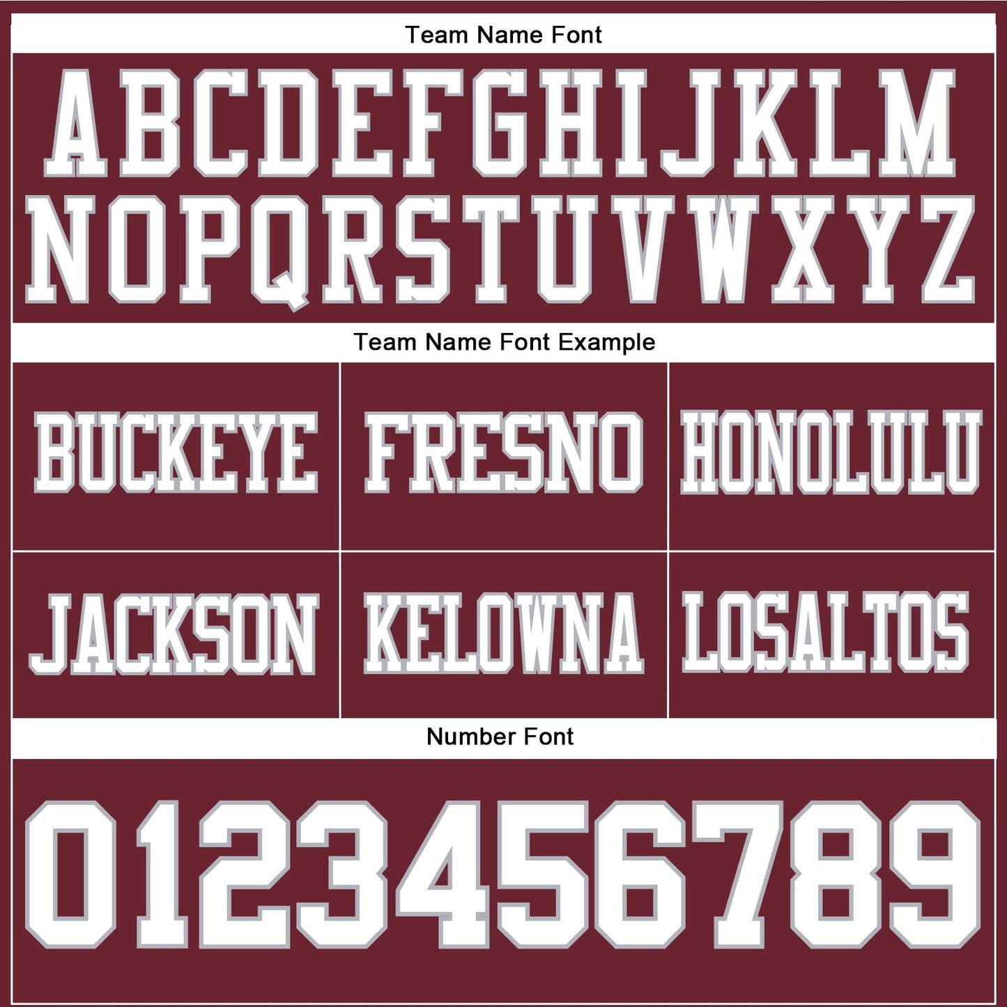 Custom Burgundy White-Gray Authentic Football Jersey view 4