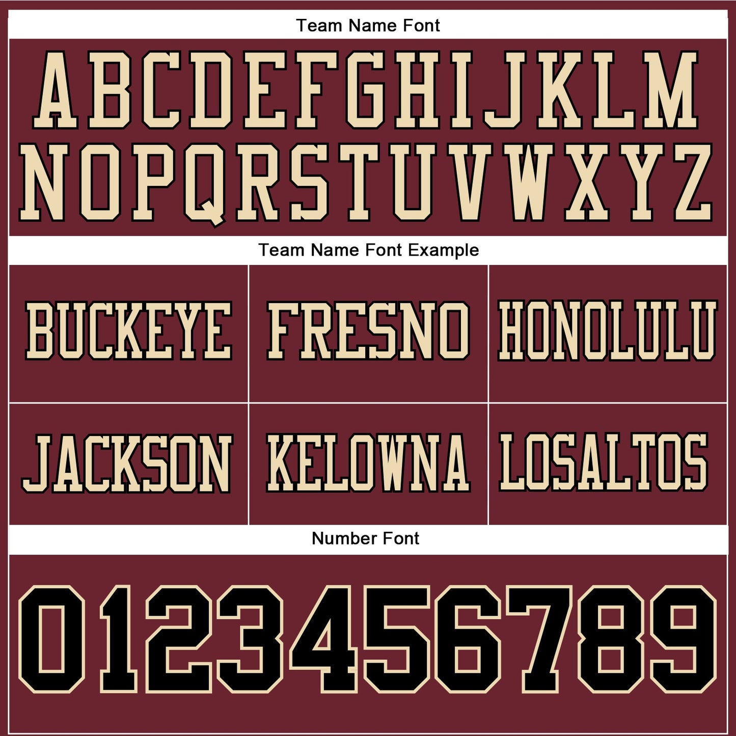 Custom Burgundy Black-Cream Authentic Football Jersey view 4