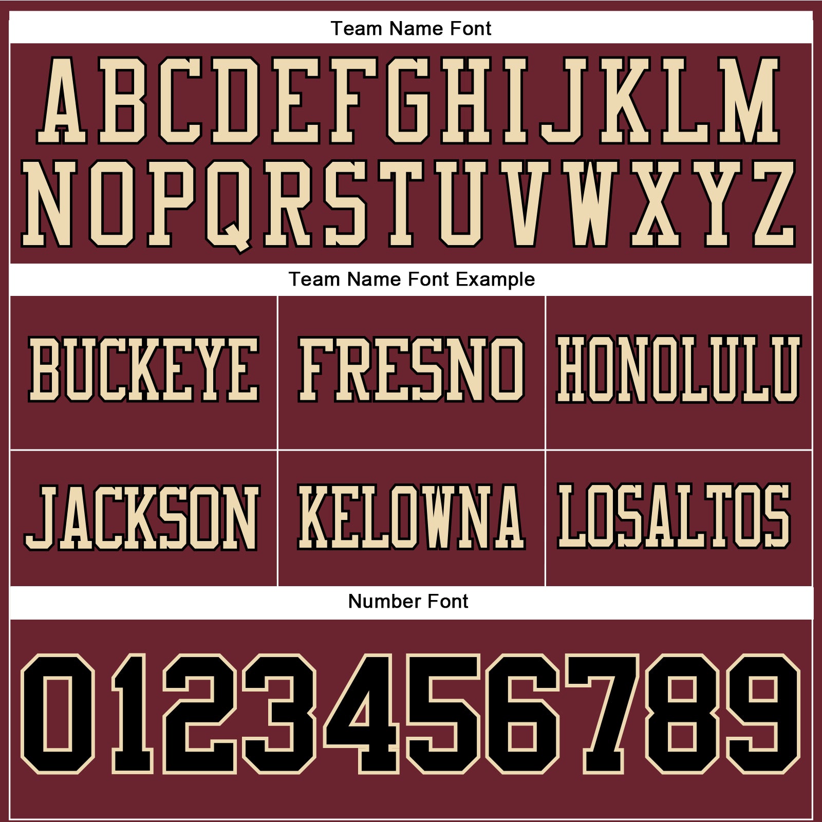 Custom Burgundy Black-Cream Authentic Football Jersey view 4