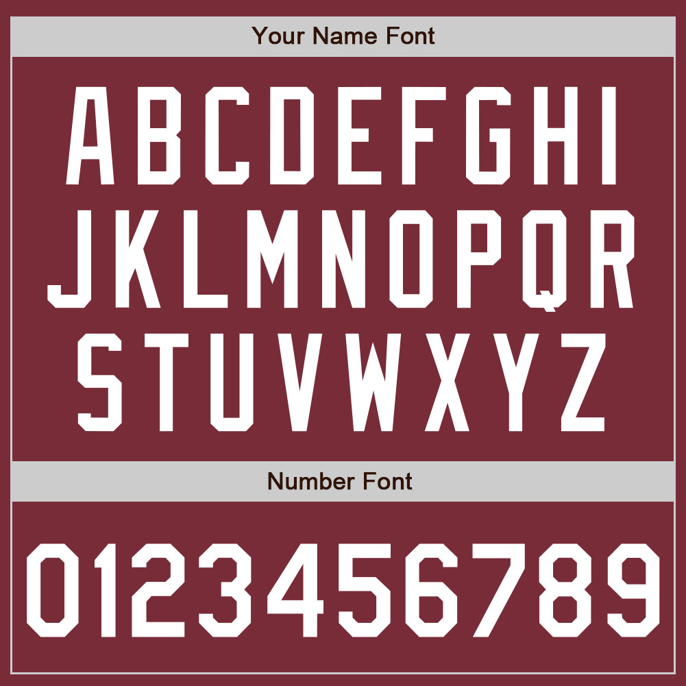 Custom Stitched Burgundy White-Burgundy Baseball Pullover Sweatshirt Hoodie view 4