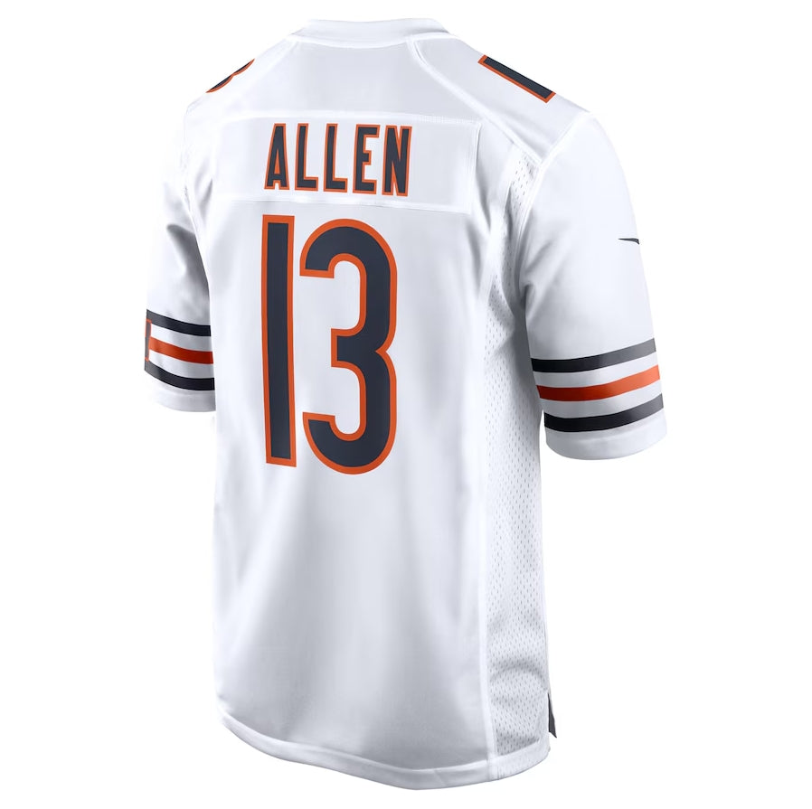 C.Bears #13 Keenan Allen White Game American Football Jerseys - Main View