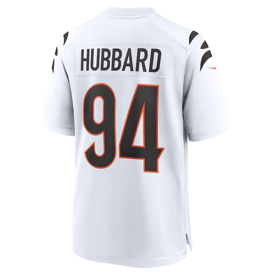 C.Bengals #94 Sam Hubbard White Game Stitched American Football Jerseys - Main View