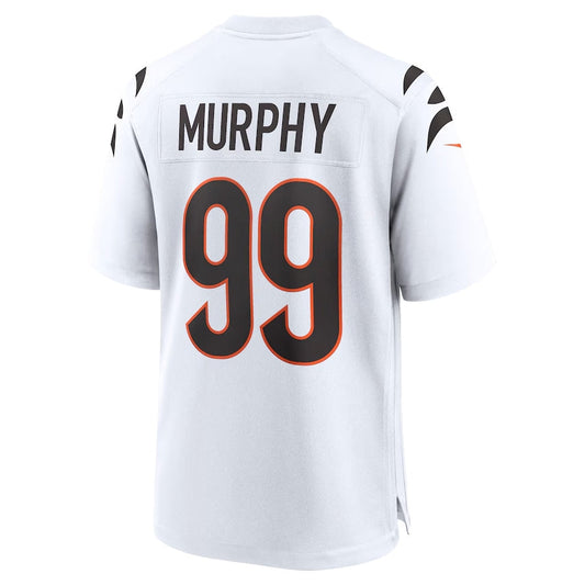C.Bengals #99 Myles Murphy White Team Game Stitched American Football Jerseys - Main View