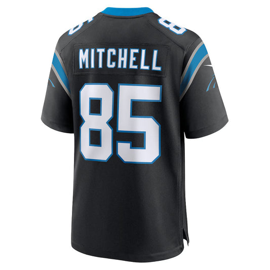 C.Panthers #85 Thomas Incoom Black Team Game Stitched American Football Jerseys - Main View