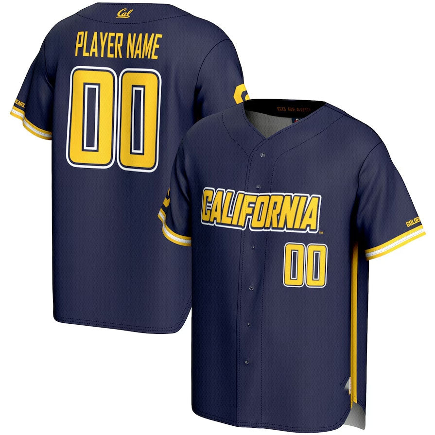 Custom C.Bears GameDay Greats NIL Pick-A-Player Lightweight Baseball Jersey - Navy American College Jerseys - Main View