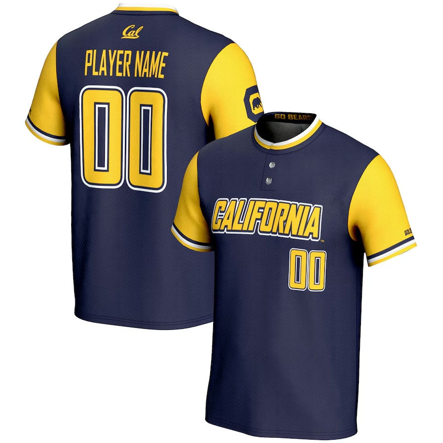 Custom C.Bears GameDay Greats NIL Pick-A-Player Lightweight Softball Jersey - Navy American College Jerseys - Main View