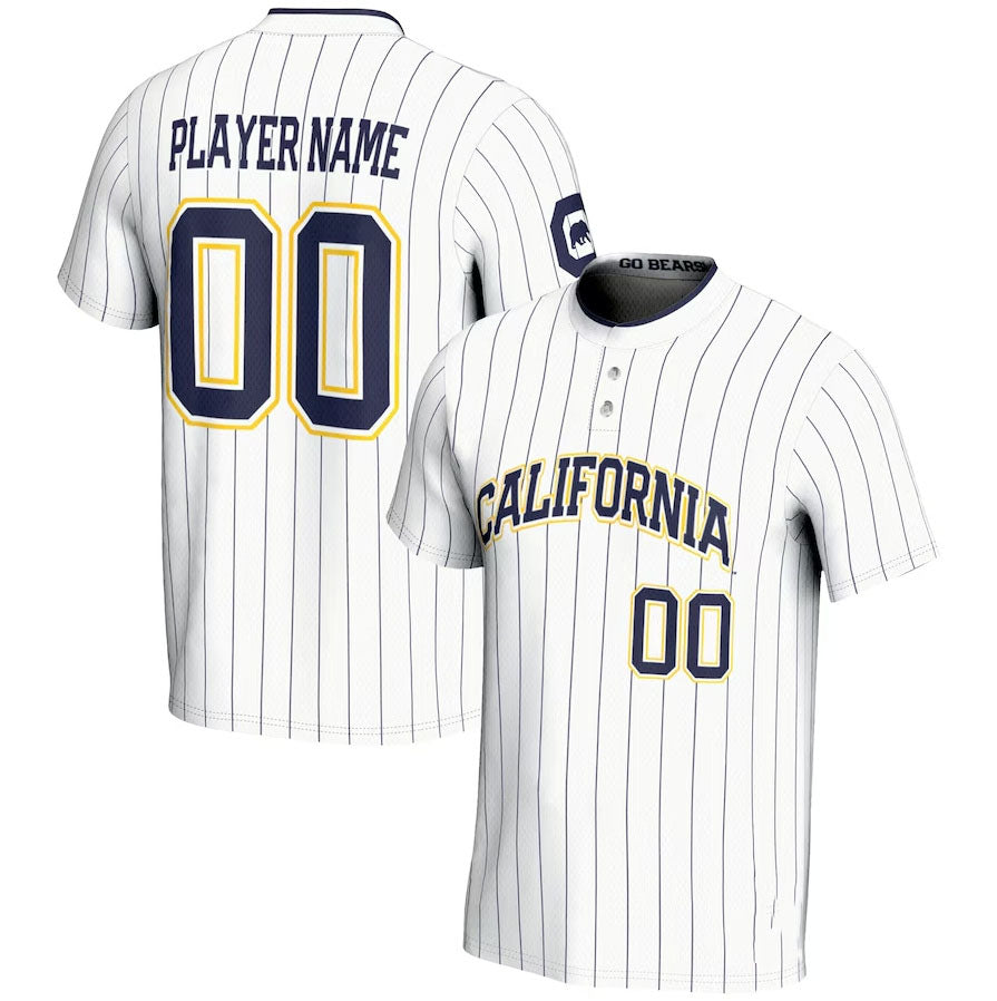 Custom C.Bears GameDay Greats NIL Pick-A-Player Lightweight Softball Jersey - White American College Jerseys - Main View