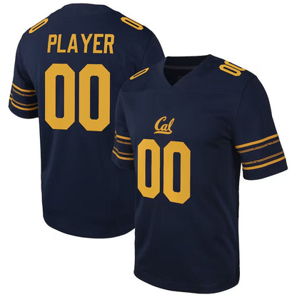 C.Bears Pick-A-Player NIL Football Game Jersey - Navy American College Jerseys - Main View