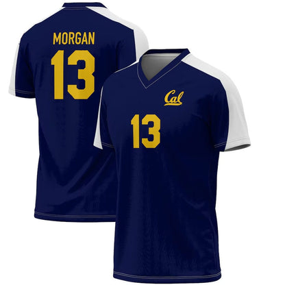 C.Bears #13 Alex Morgan GameDay Greats Lightweight Alumni Soccer Jersey - Navy American College Jerseys - Main View