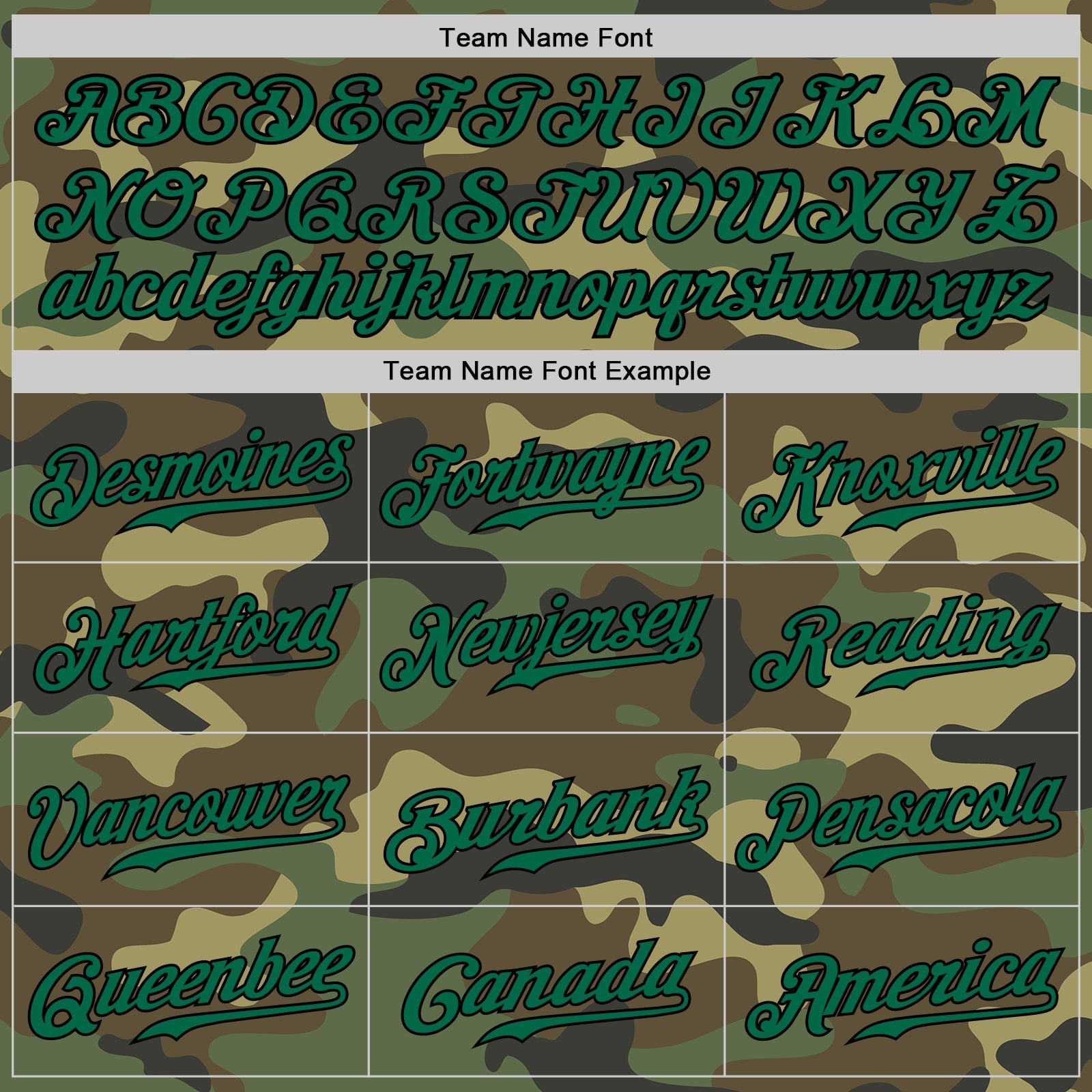 Custom Camo Kelly Green-Black Authentic Salute To Service Baseball Jersey view 4