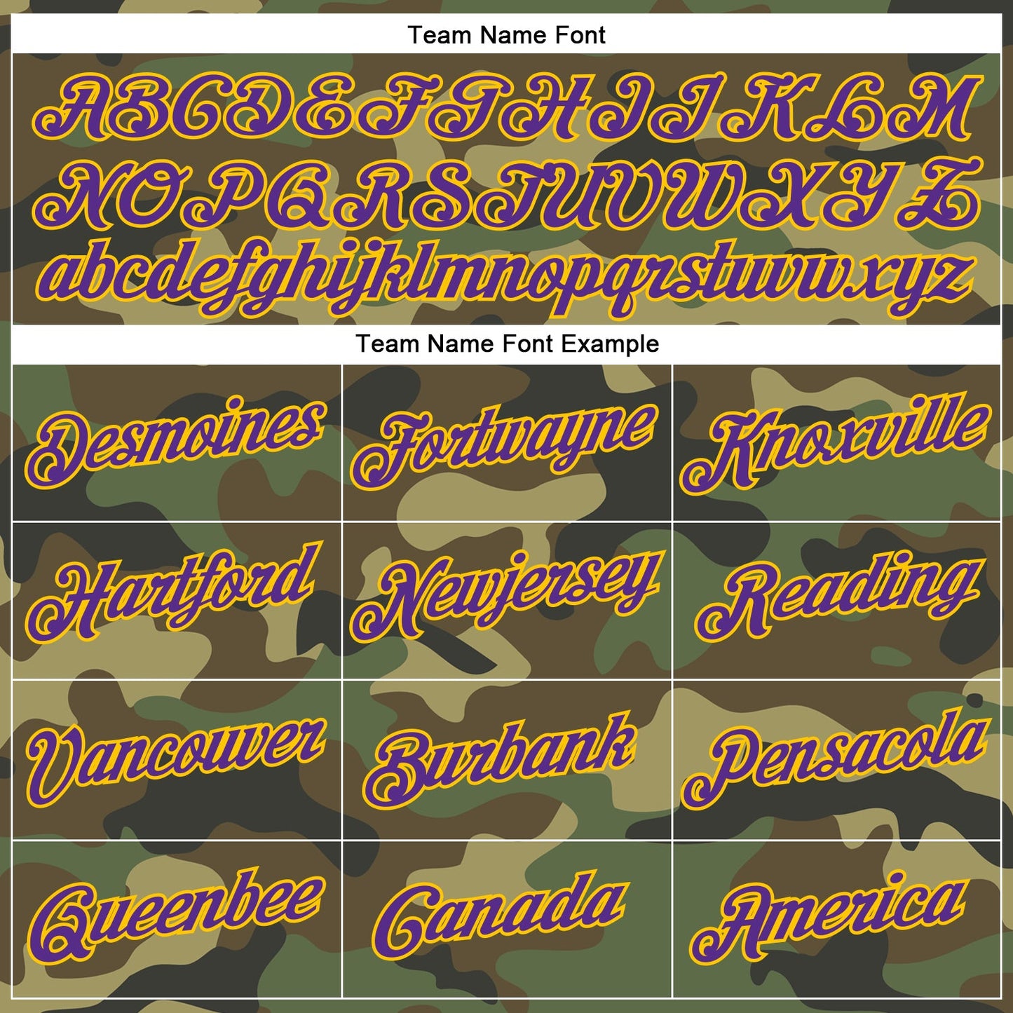 Custom Camo Purple-Yellow Performance Salute To Service T-Shirt view 3