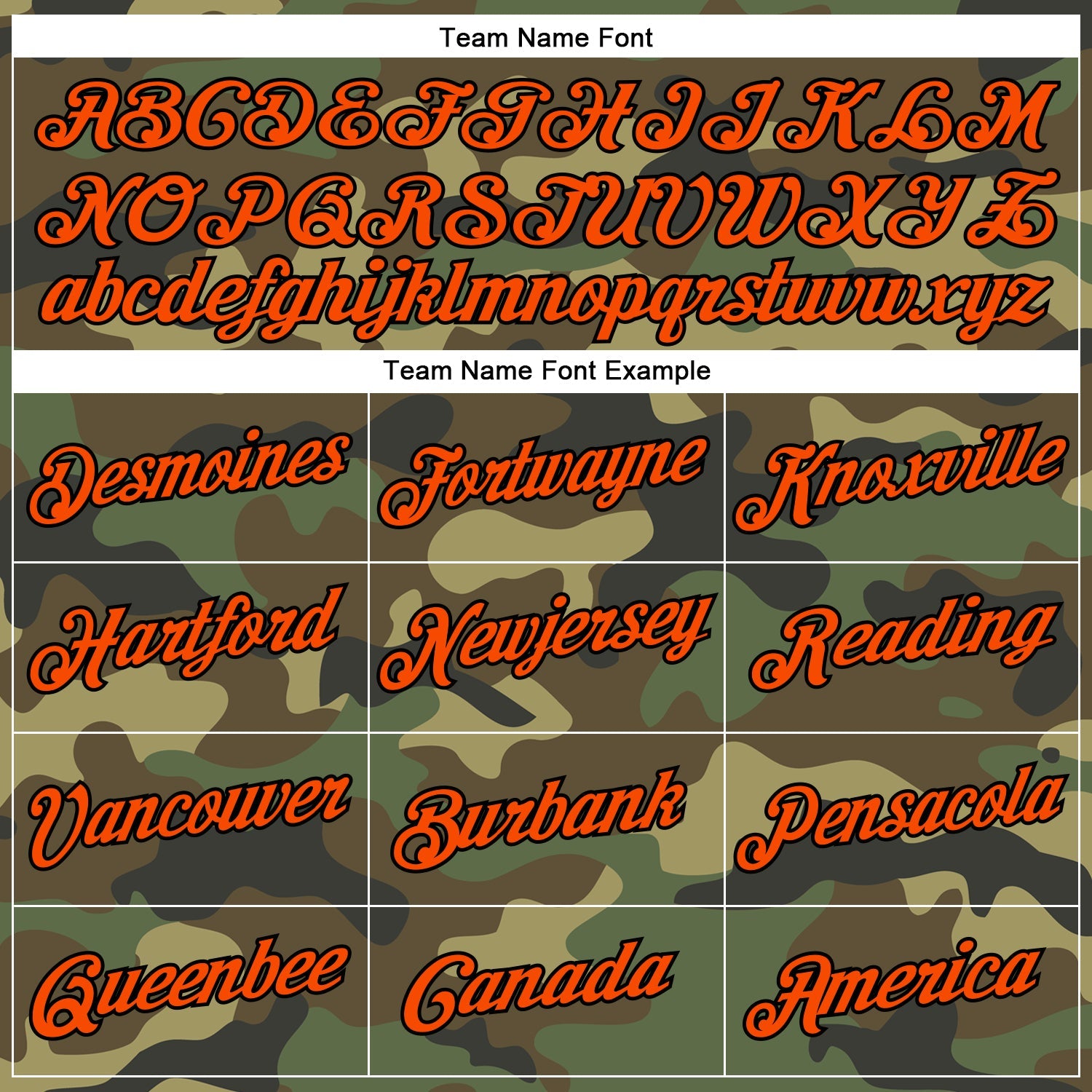 Custom Camo Orange-Black Performance Salute To Service T-Shirt view 3
