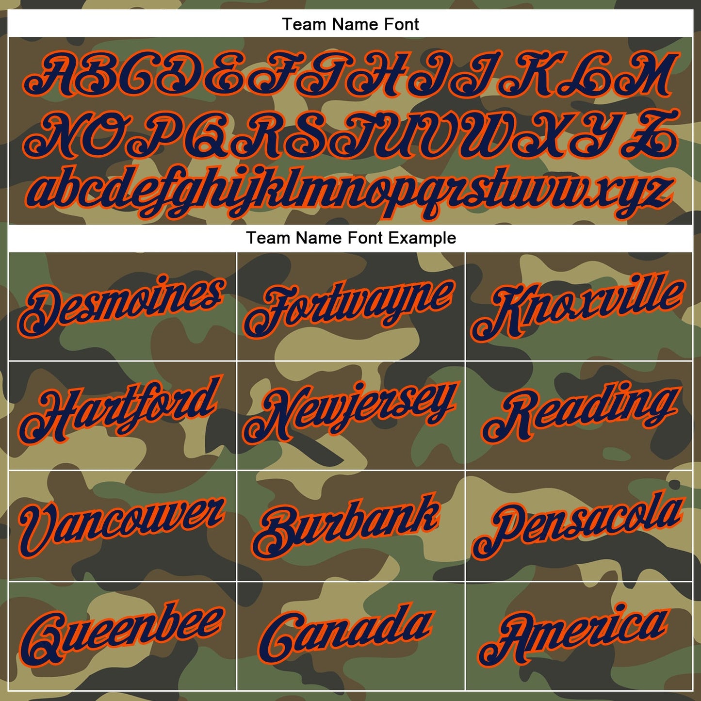 Custom Camo Navy-Orange Performance Salute To Service T-Shirt view 3