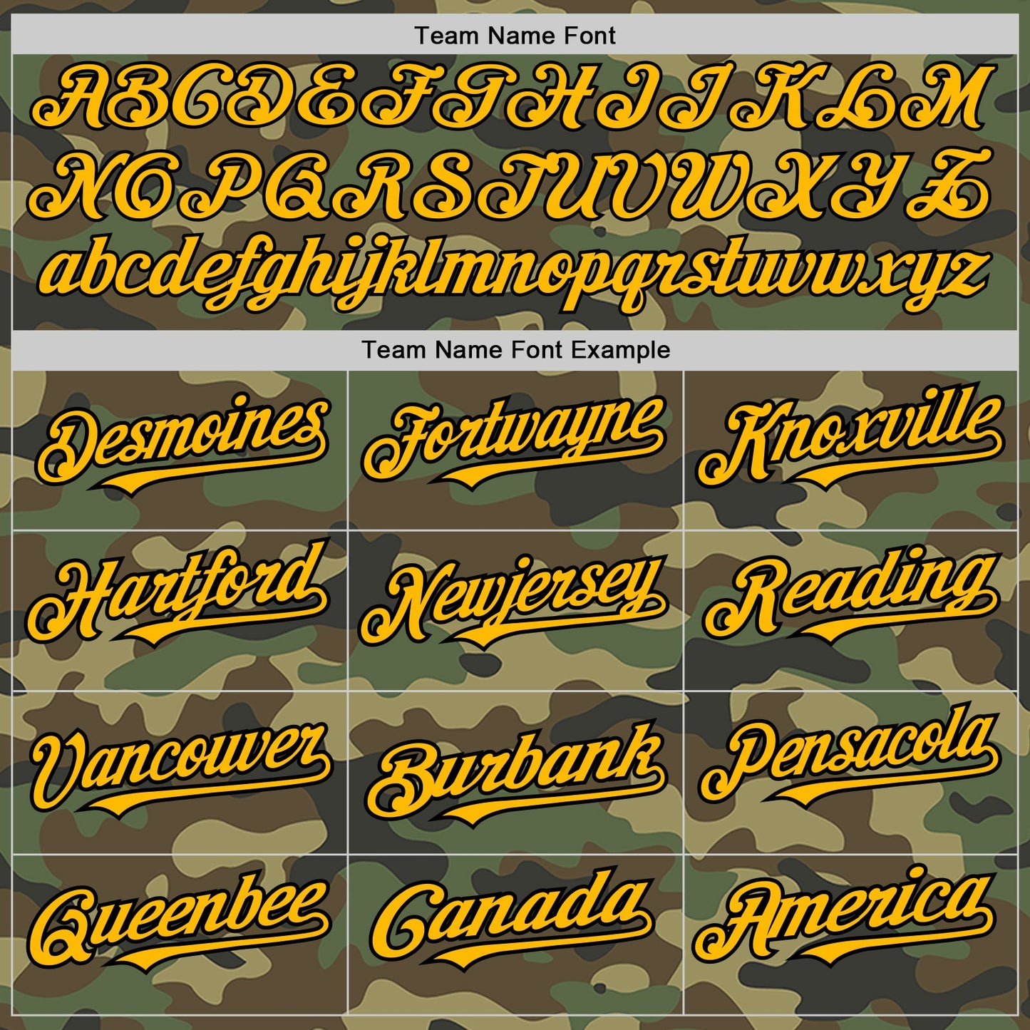 Custom Camo Gold-Black Authentic Salute To Service Baseball Jersey view 4