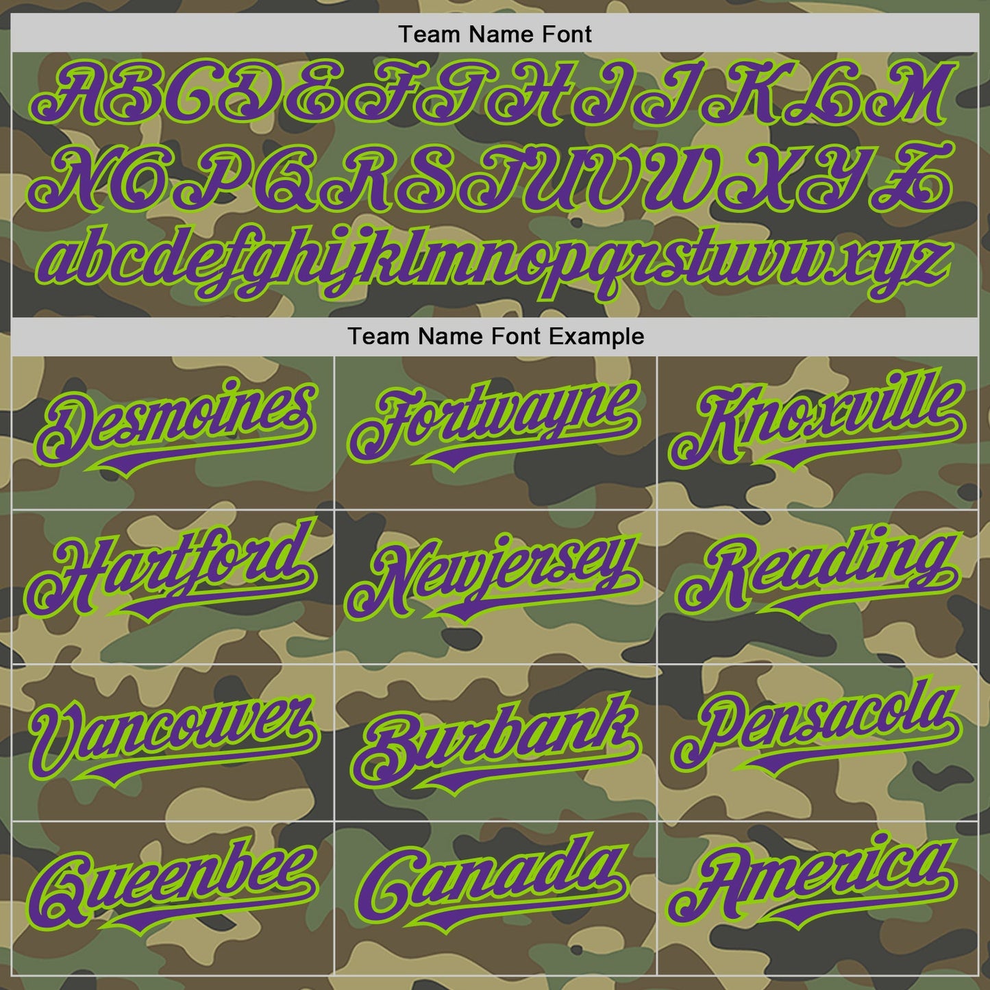 Custom Camo Purple-Neon Green Authentic Salute To Service Baseball Jersey view 4