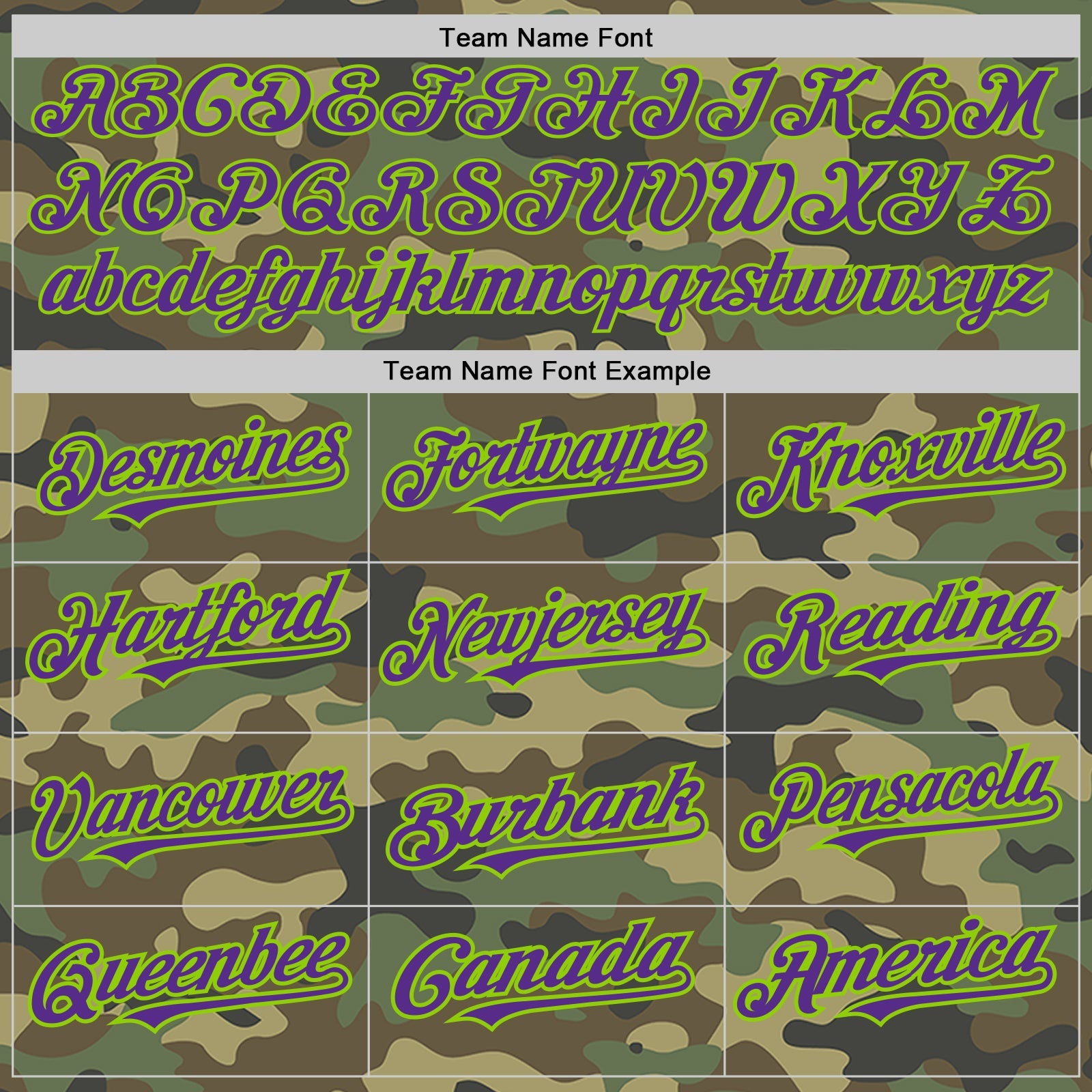 Custom Camo Purple-Neon Green Authentic Salute To Service Baseball Jersey view 4