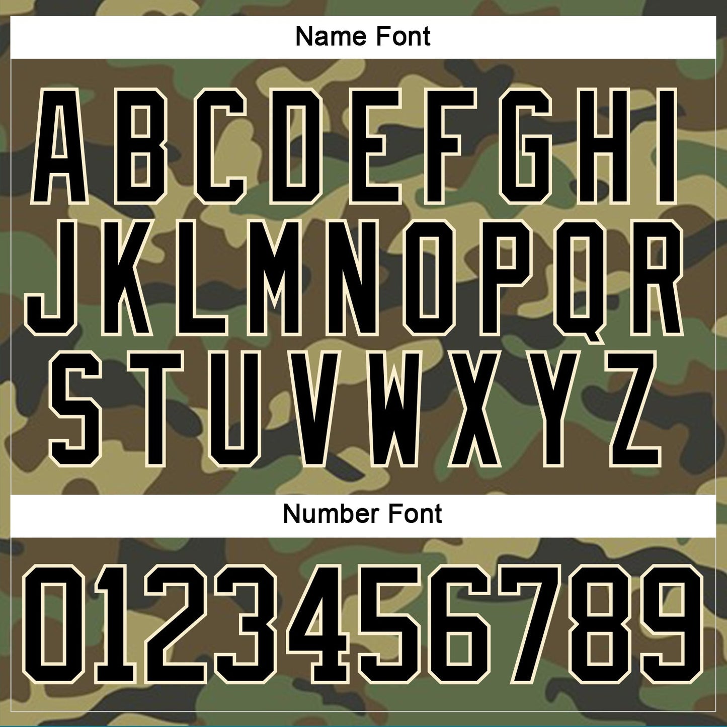 Custom Camo Black-Cream Salute To Service Hockey Lace Neck Jersey view 6