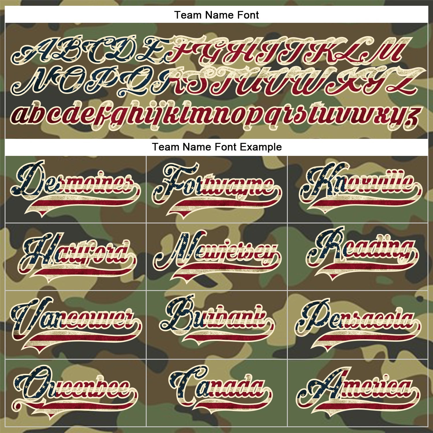 Custom Camo Vintage USA Flag Cream-Black Salute To Service Hockey Lace Neck Jersey view 5