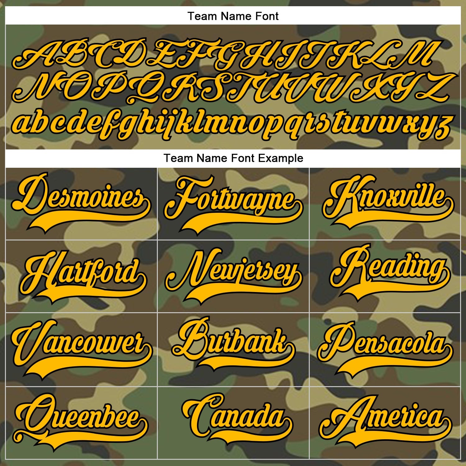 Custom Camo Gold-Black Salute To Service Hockey Lace Neck Jersey view 4