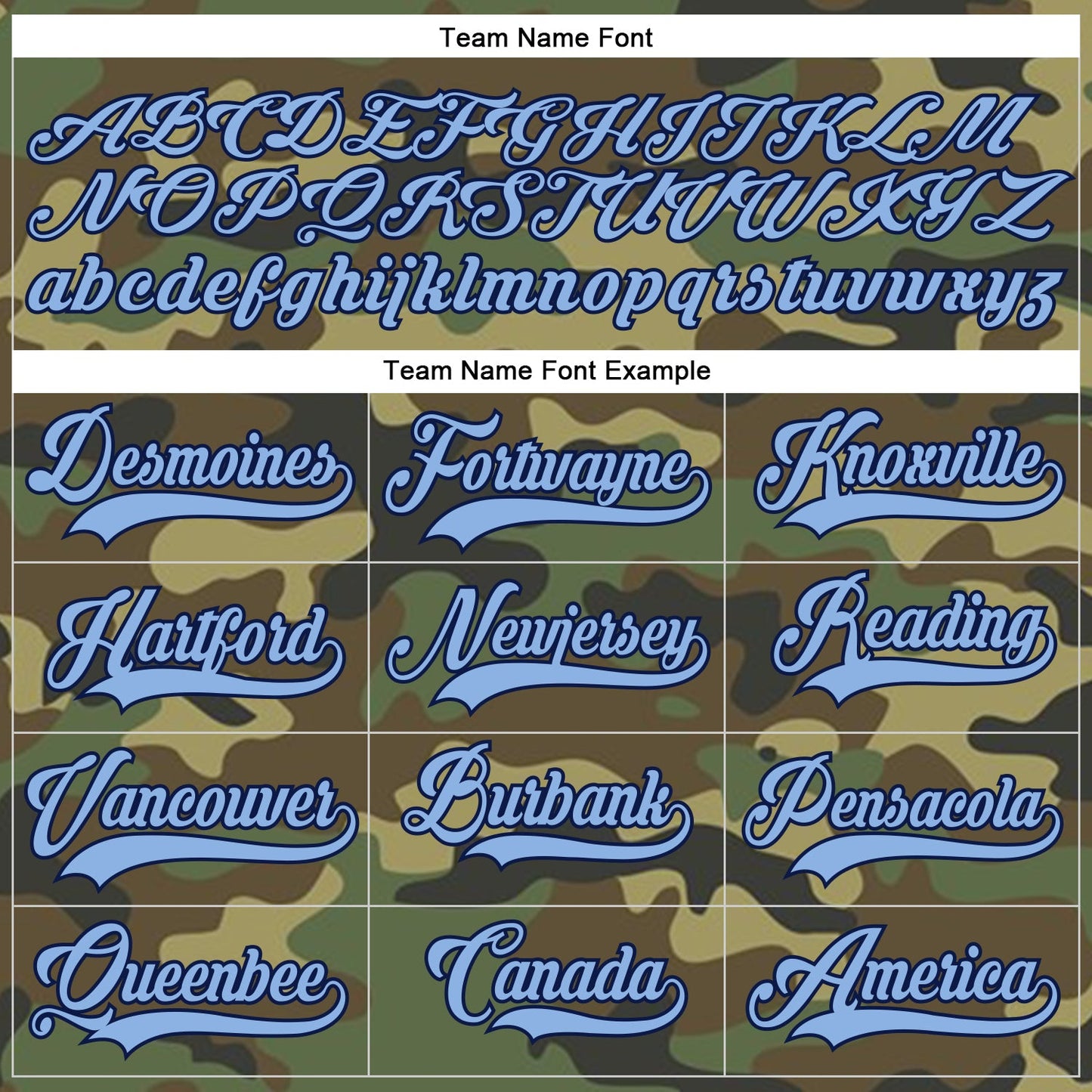 Custom Camo Light Blue-Navy Salute To Service Hockey Lace Neck Jersey view 4