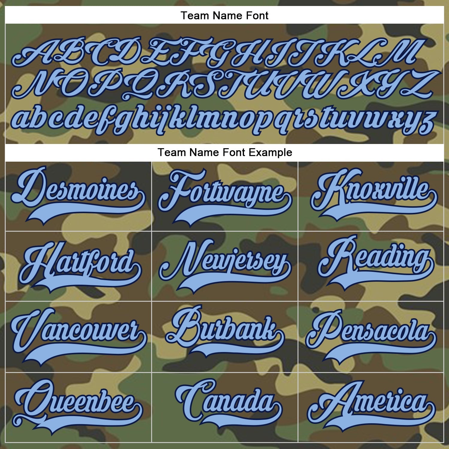 Custom Camo Light Blue-Navy Salute To Service Hockey Lace Neck Jersey view 4