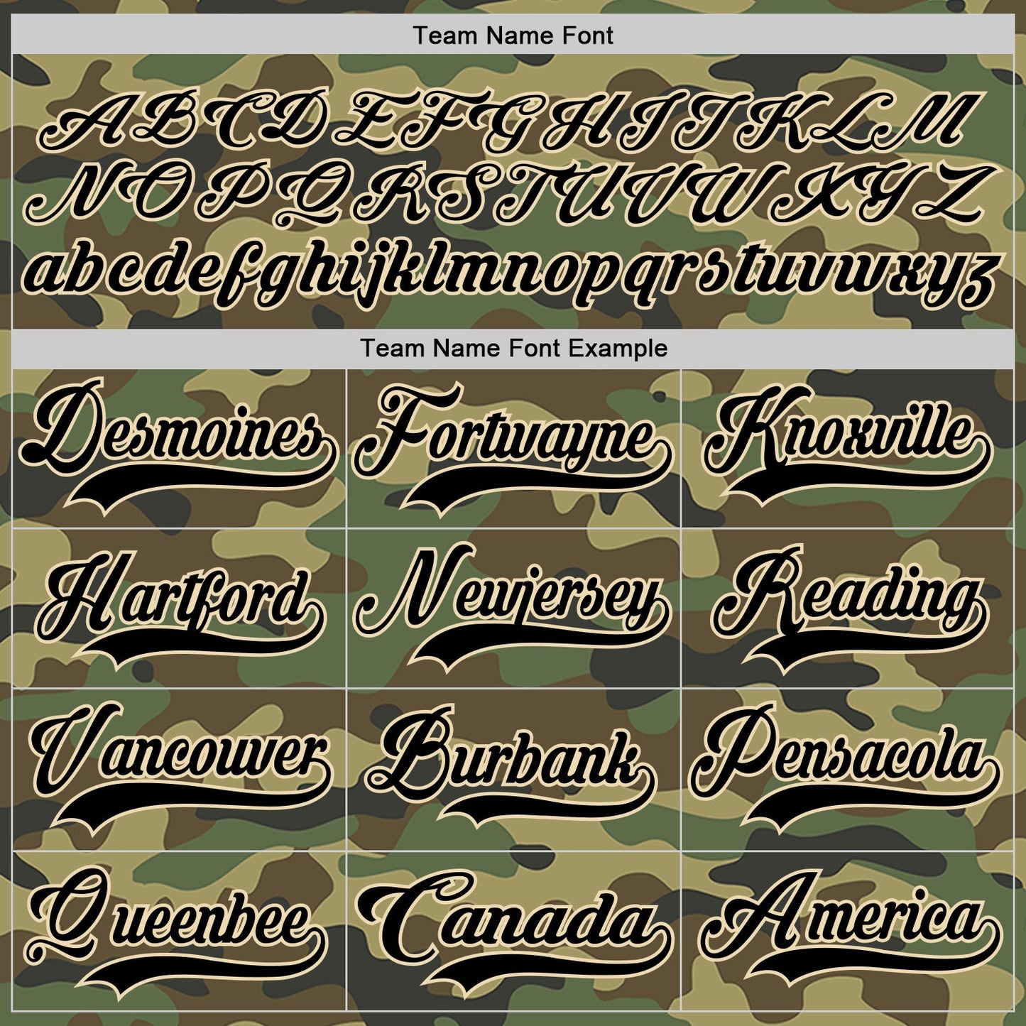 Custom Camo Black-Cream Salute To Service Hockey Lace Neck Jersey view 4