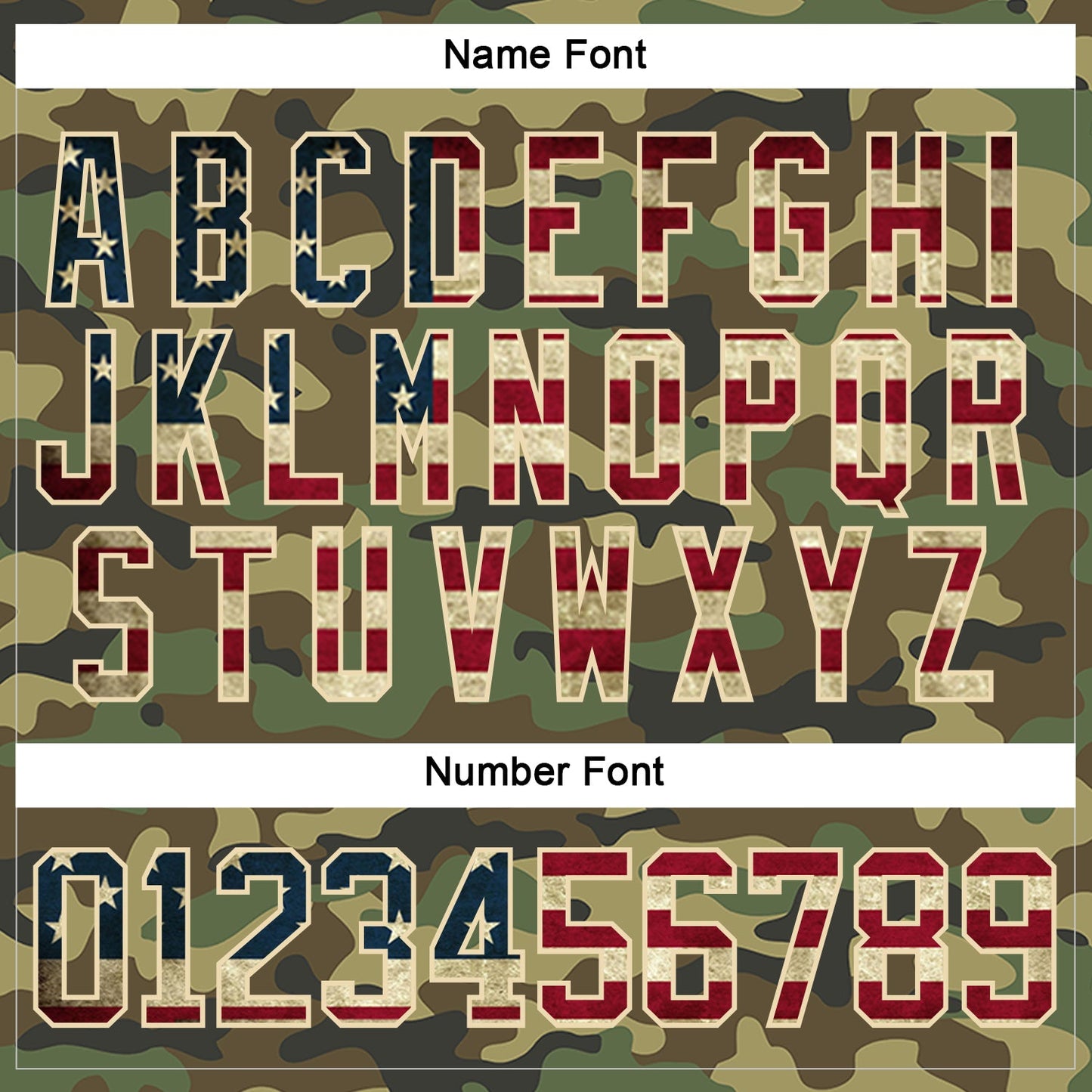 Custom Camo Vintage USA Flag Cream-Black Salute To Service Hockey Lace Neck Jersey view 5