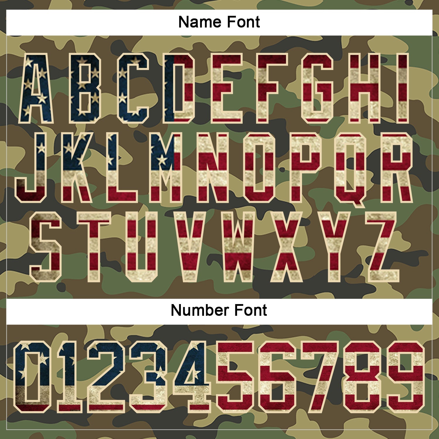 Custom Camo Vintage USA Flag Cream-Black Salute To Service Hockey Lace Neck Jersey view 5