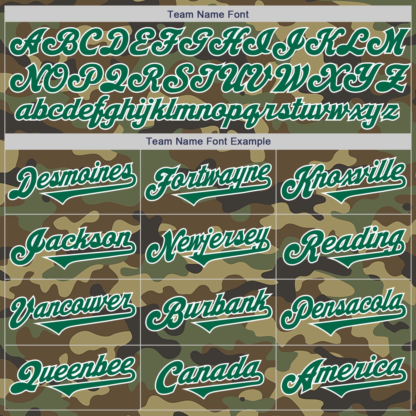 Custom Camo Kelly Green-White Authentic Salute To Service Baseball Jersey view 4