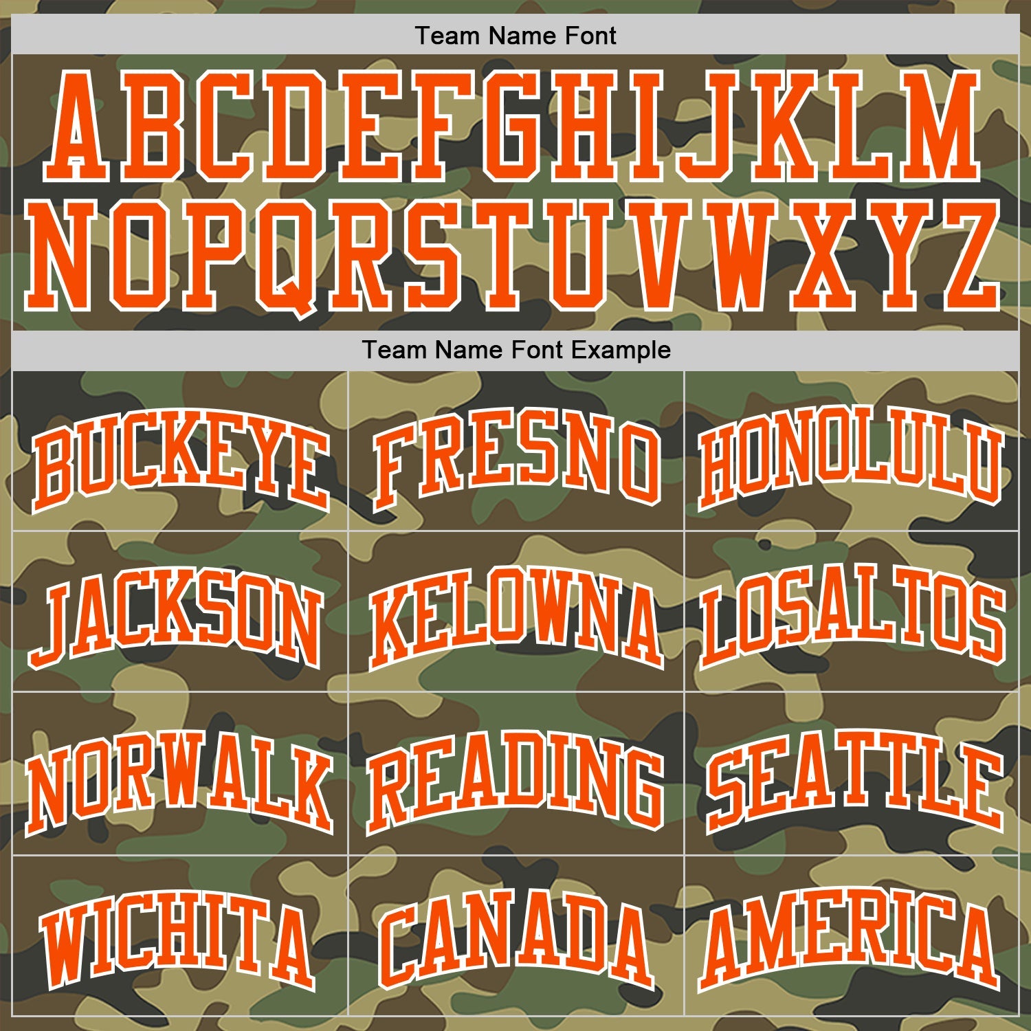 Custom Camo Orange-White Authentic Salute To Service Basketball Jersey view 3