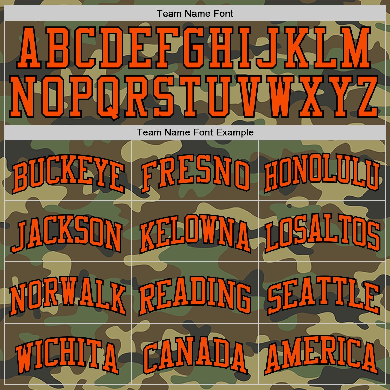 Custom Camo Orange-Black Authentic Salute To Service Basketball Jersey view 3