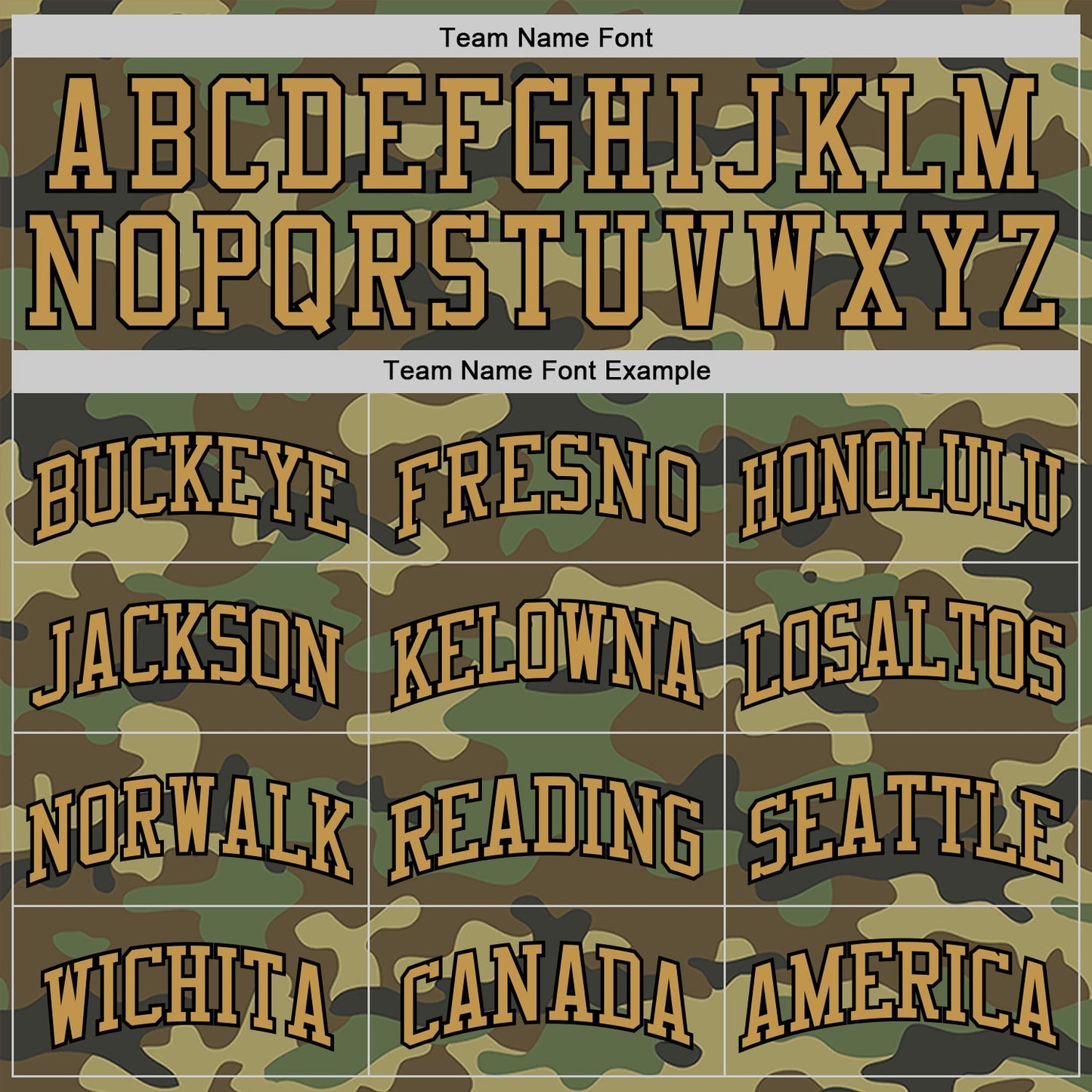 Custom Camo Old Gold-Black Authentic Salute To Service Basketball Jersey view 3