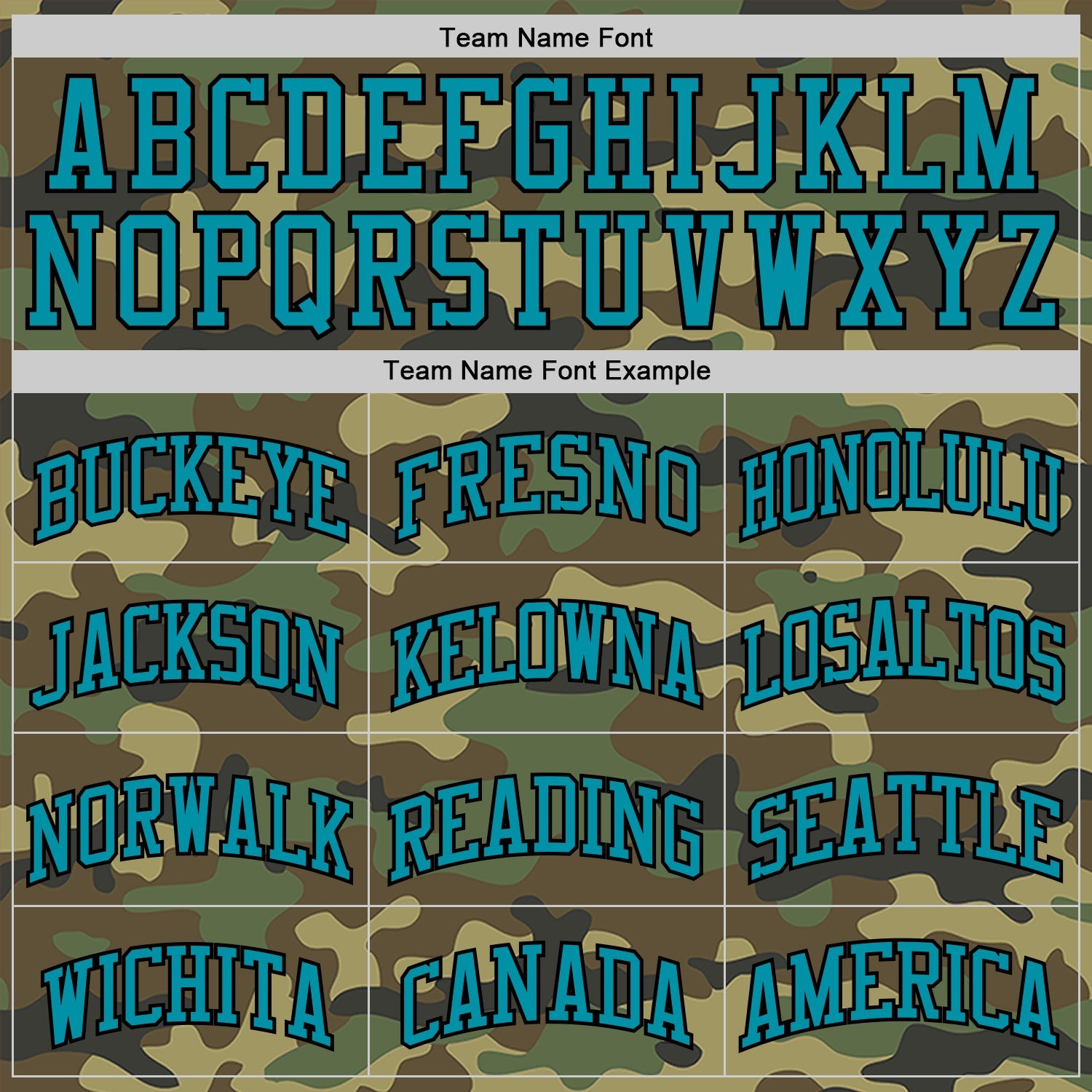 Custom Camo Teal-Black Authentic Salute To Service Basketball Jersey view 3