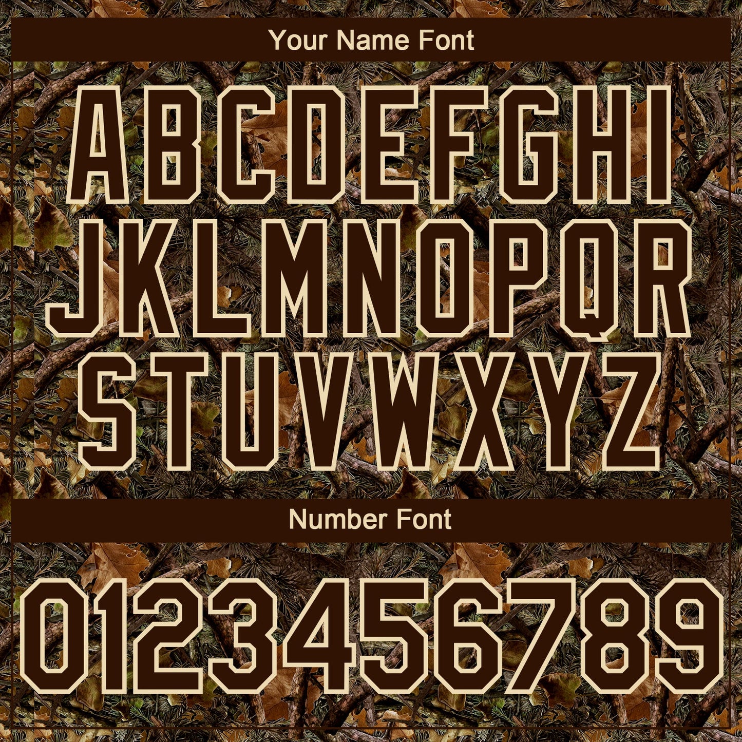 Custom Camo Brown-Cream 3D Woodland Camo Authentic Salute To Service Baseball Jersey view 5