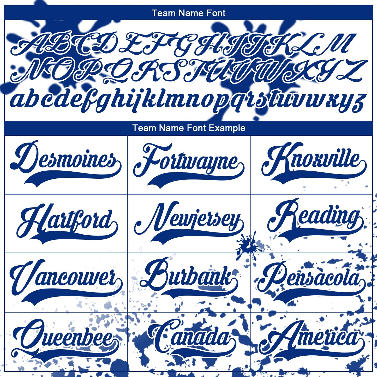 Custom Camo Royal-White Splash Hockey Lace Neck Jersey view 4