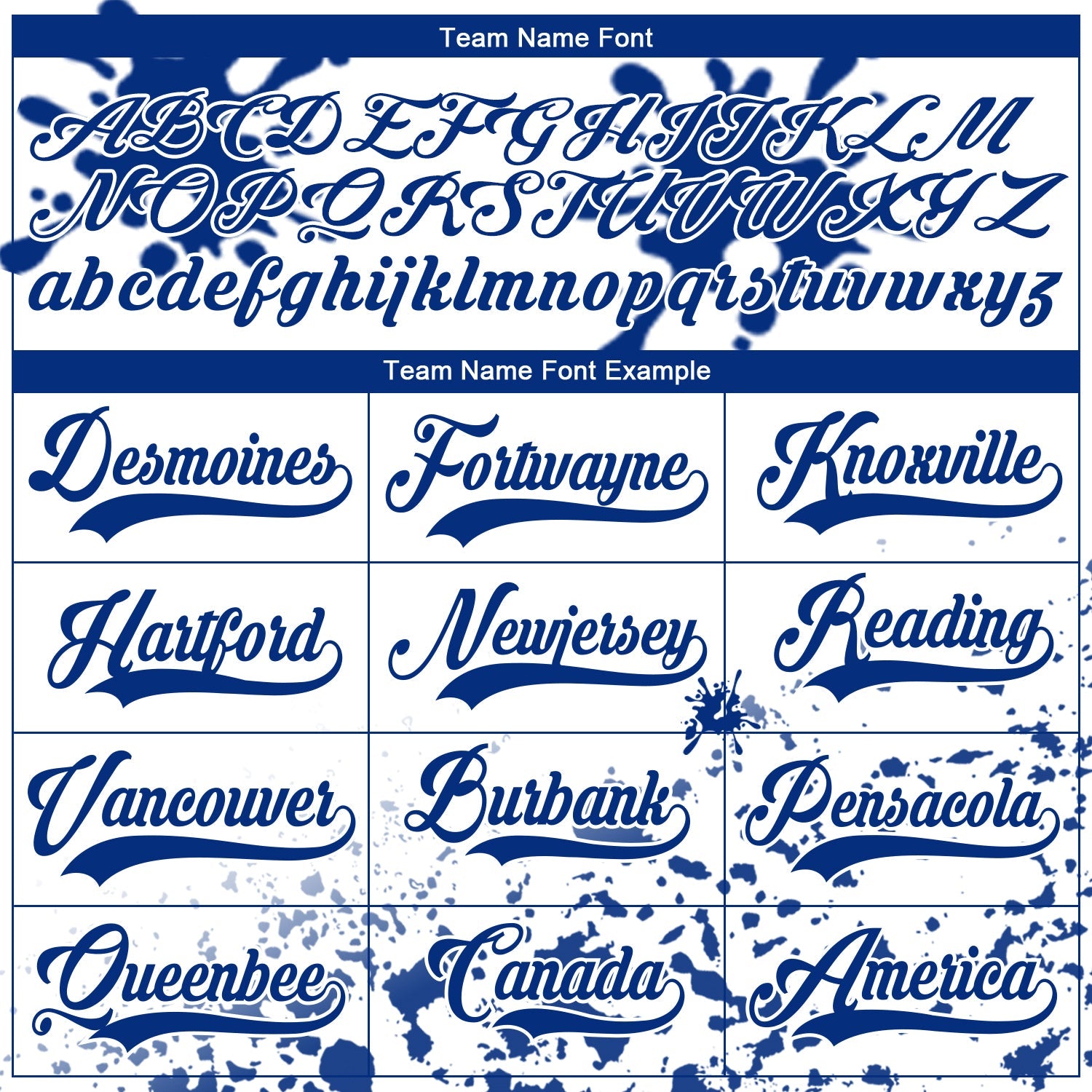 Custom Camo Royal-White Splash Hockey Lace Neck Jersey view 4