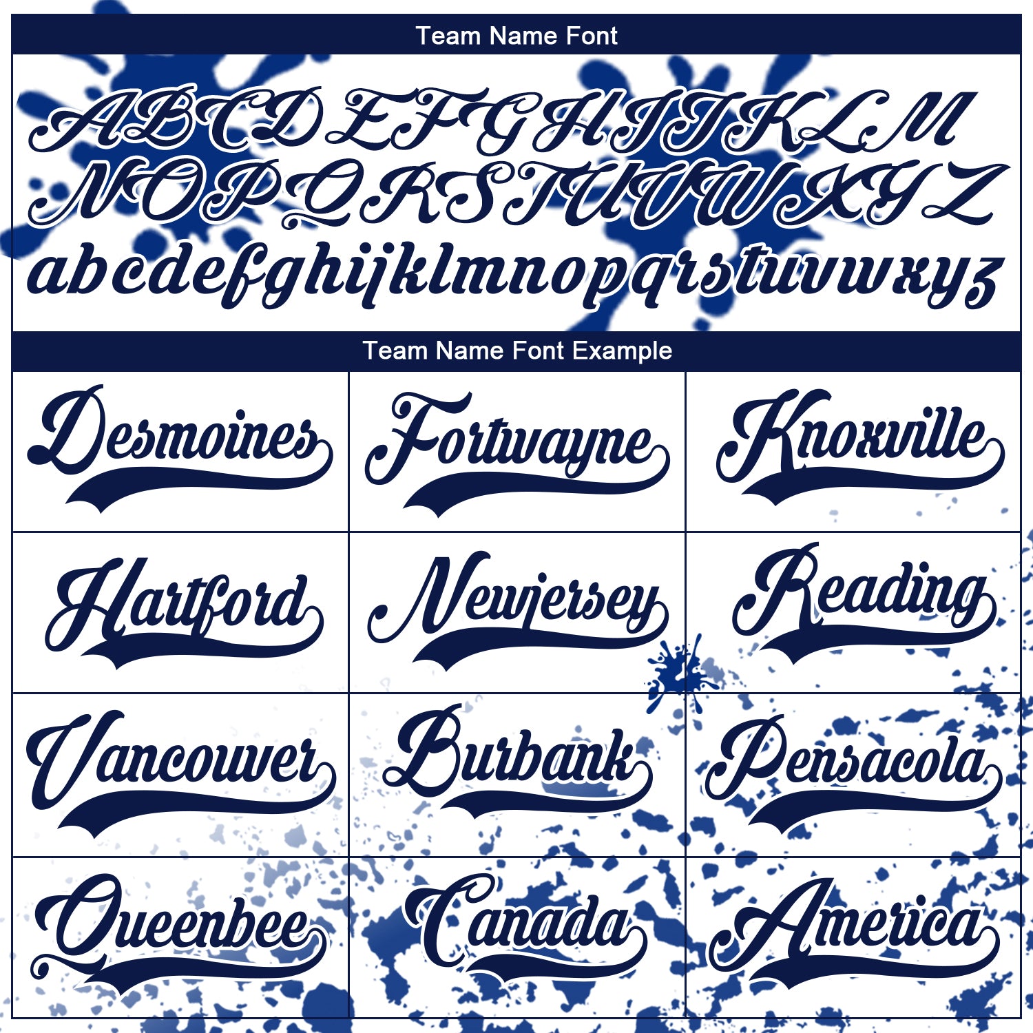Custom Camo Navy Royal-White Splash Hockey Lace Neck Jersey view 4