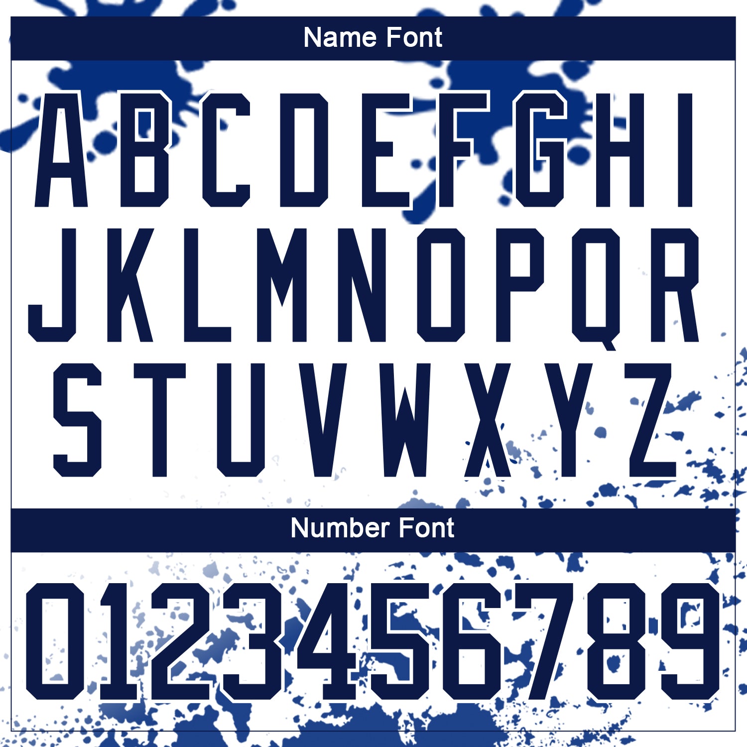 Custom Camo Navy Royal-White Splash Hockey Lace Neck Jersey view 5