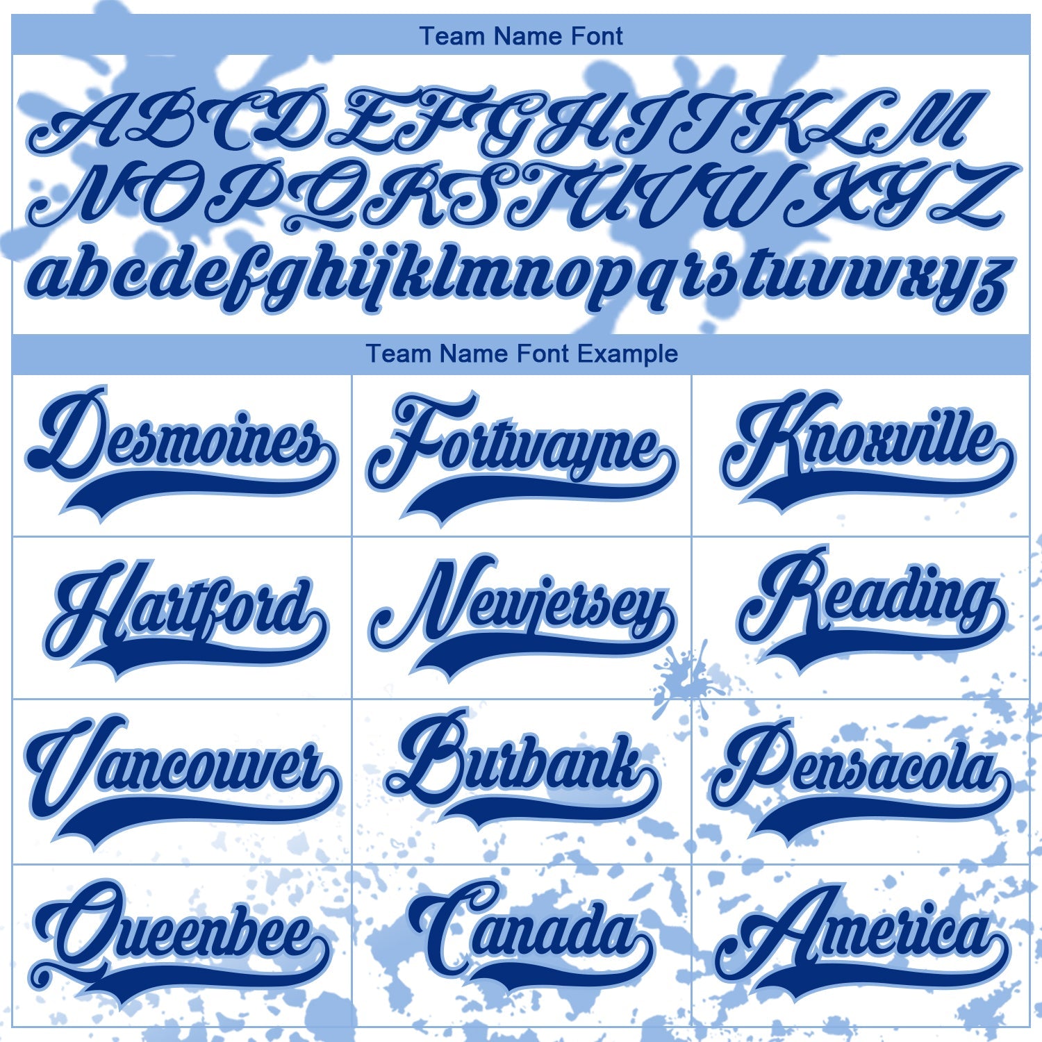 Custom Camo Royal Light Blue-White Splash Hockey Lace Neck Jersey view 4