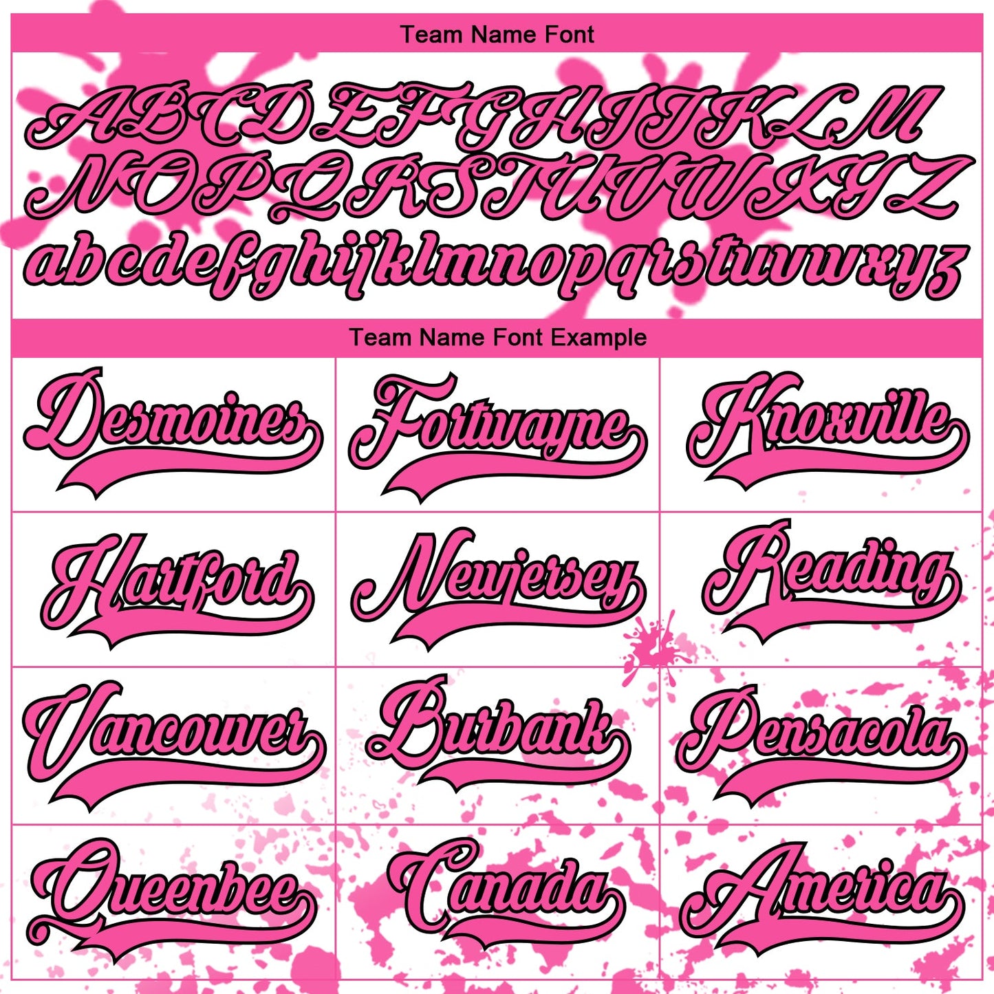 Custom Camo Pink Black-White Splash Hockey Lace Neck Jersey view 4
