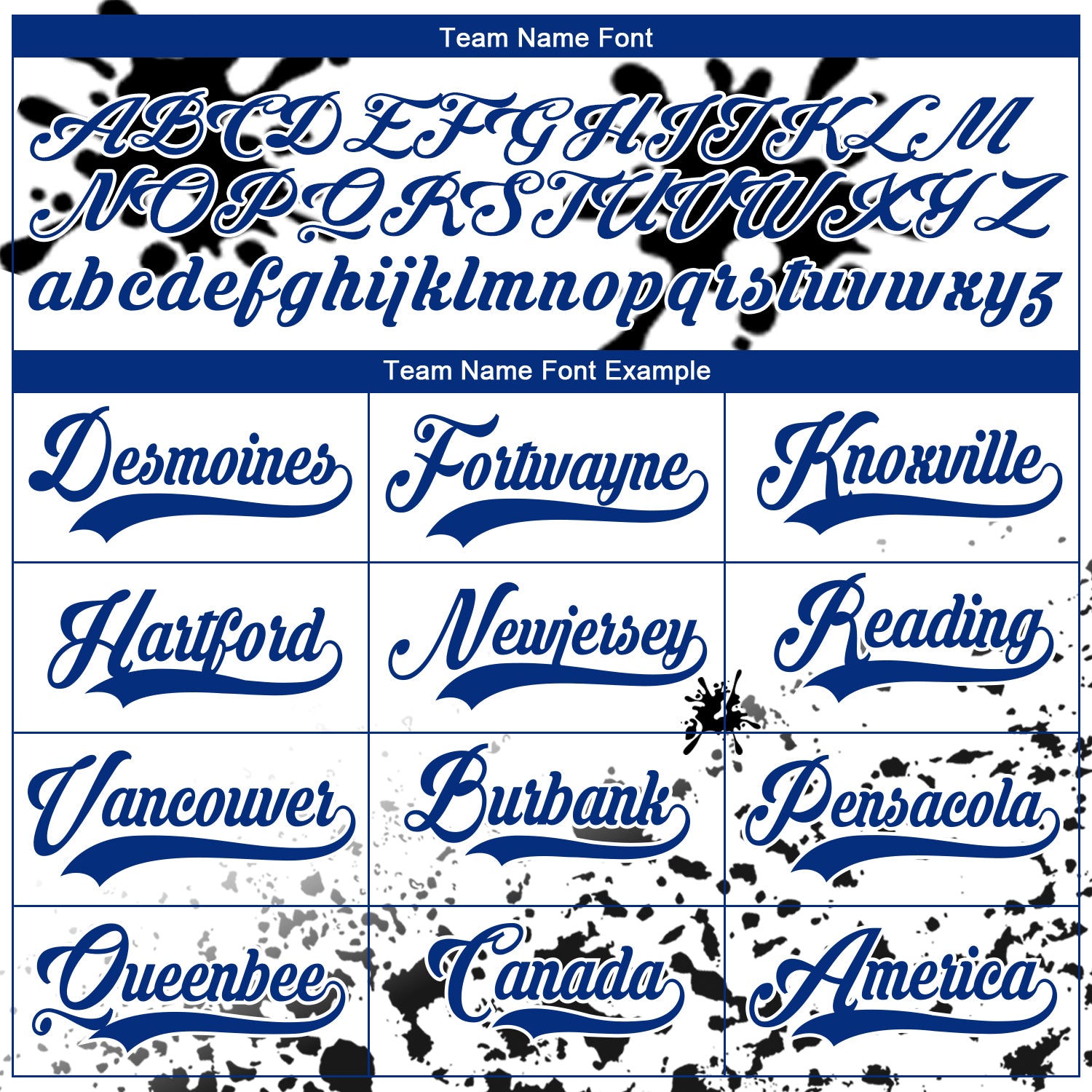 Custom Camo Royal Black-White Splash Hockey Lace Neck Jersey view 4