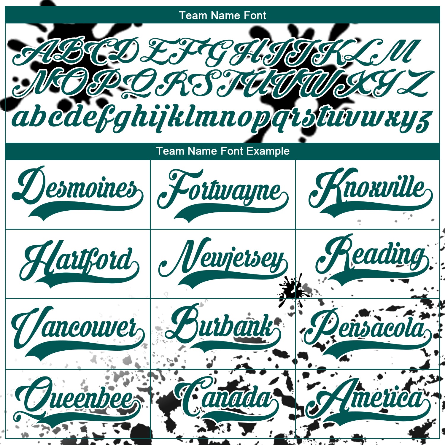 Custom Camo Midnight Green Black-White Splash Hockey Lace Neck Jersey view 4