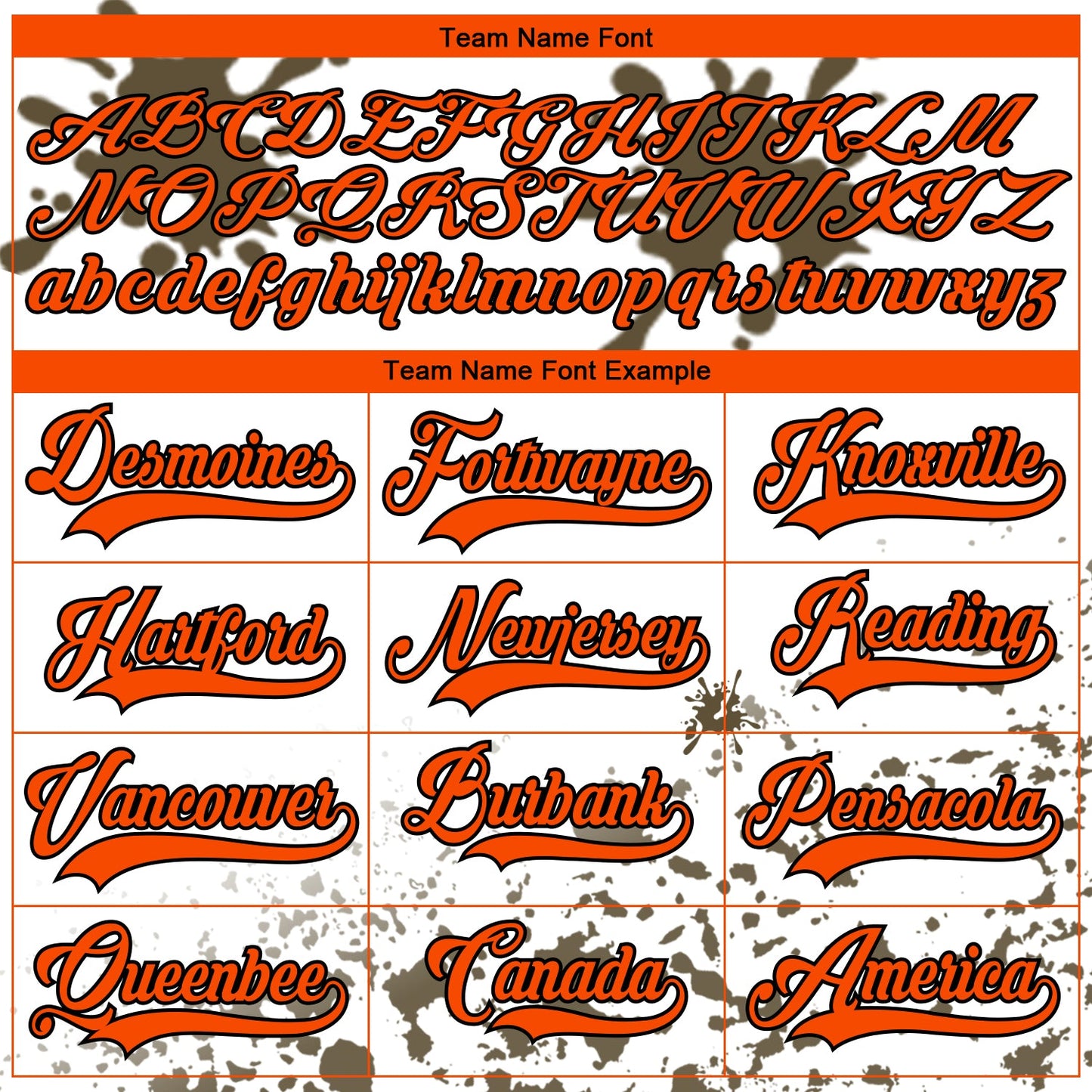 Custom Camo Orange Olive Black-White Splash Hockey Lace Neck Jersey view 4