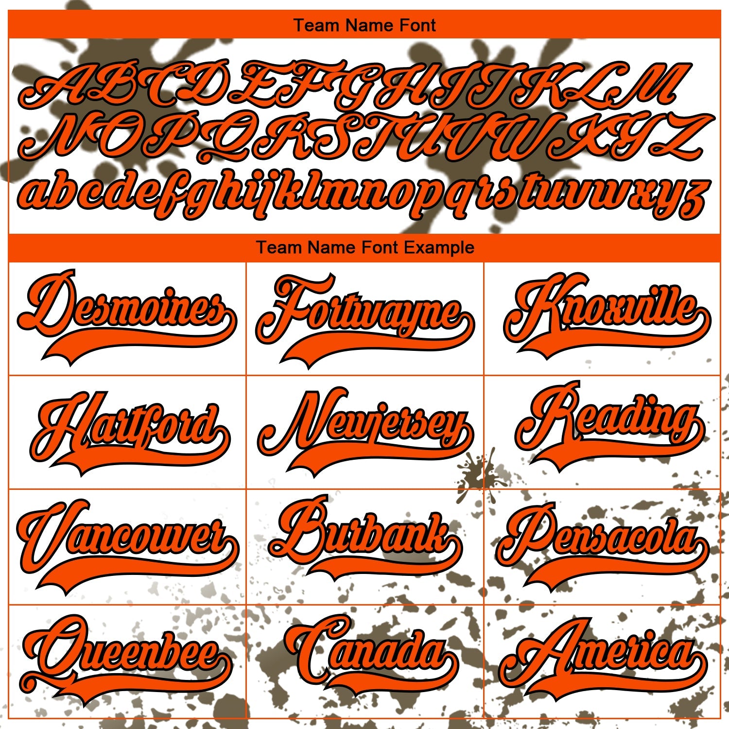 Custom Camo Orange Olive Black-White Splash Hockey Lace Neck Jersey view 4