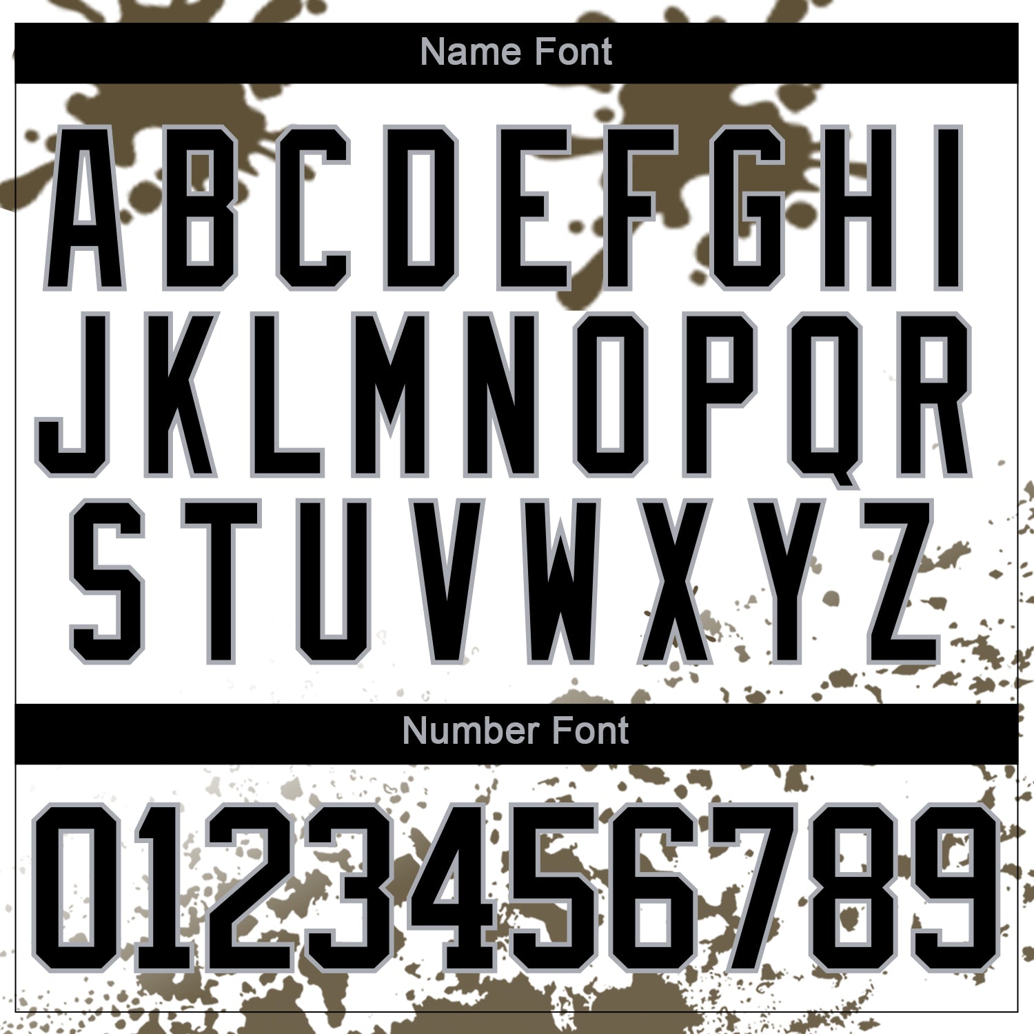 Custom Camo Black Olive Gray-White Splash Hockey Lace Neck Jersey view 5