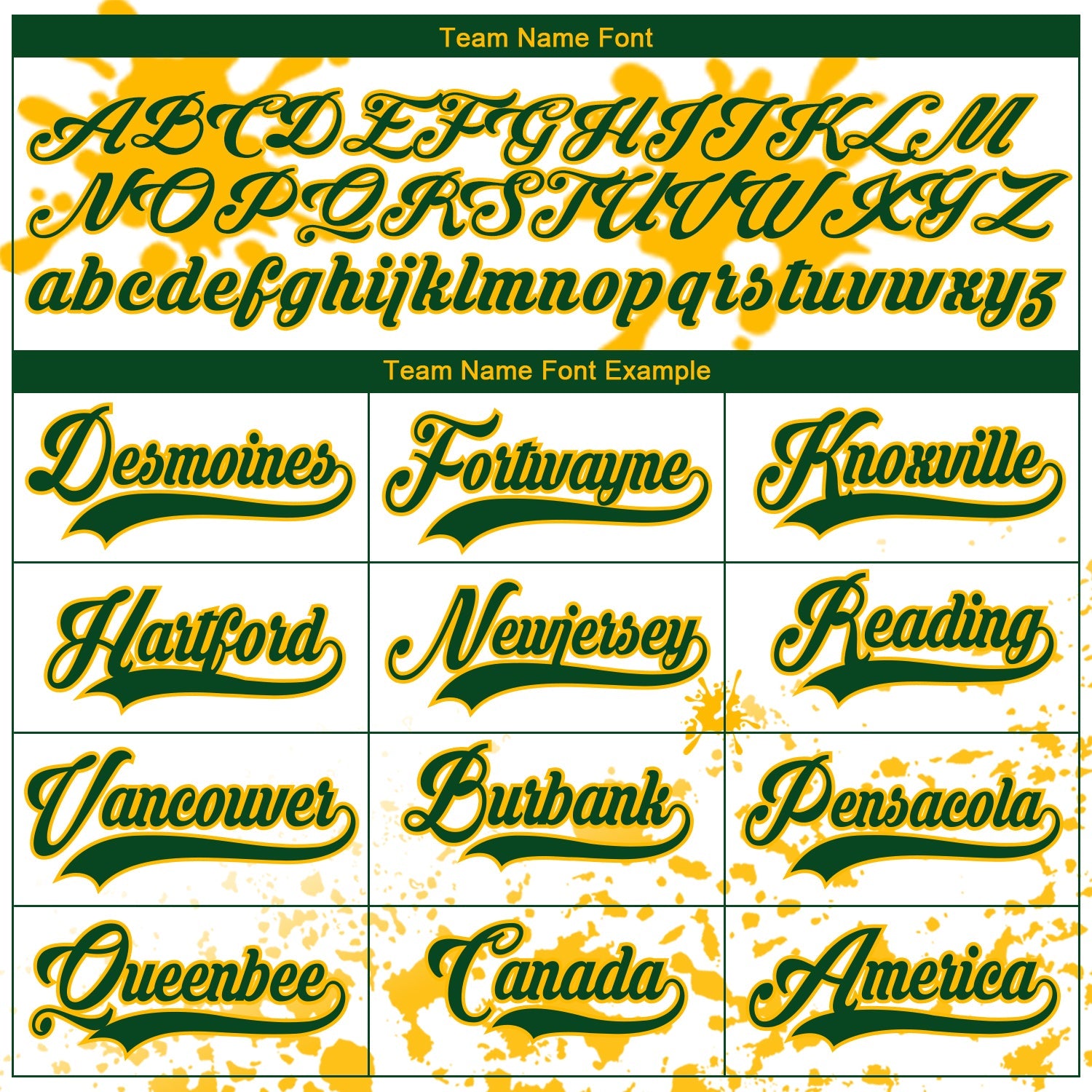 Custom Camo Green Gold-White Splash Hockey Lace Neck Jersey view 4
