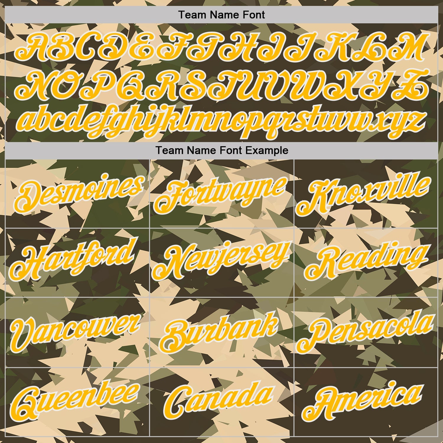 Custom Camo Gold-White Geometric Fragment Camouflage Salute To Service Performance T-Shirt view 3